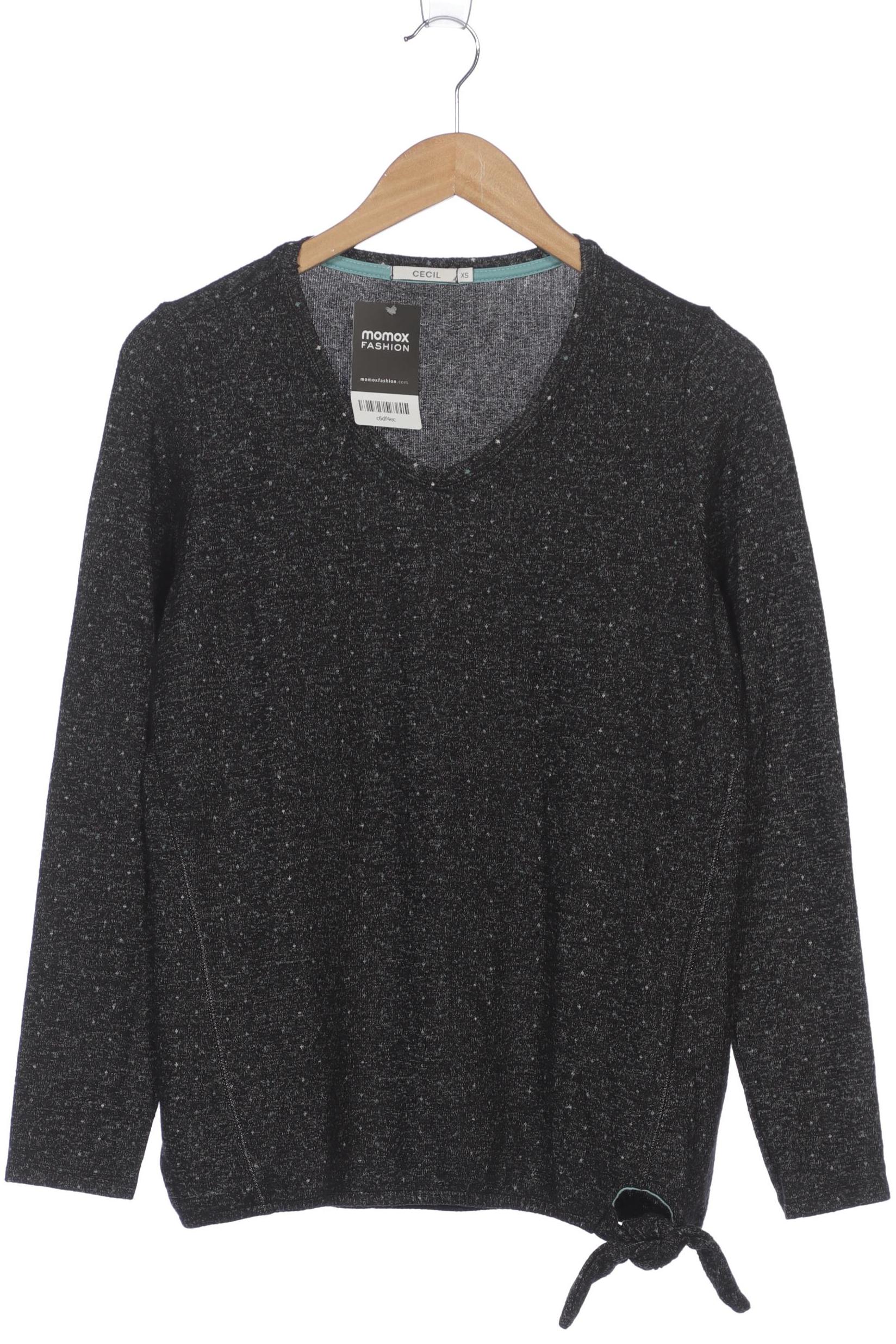 

Cecil Damen Langarmshirt, grau, Gr. 34