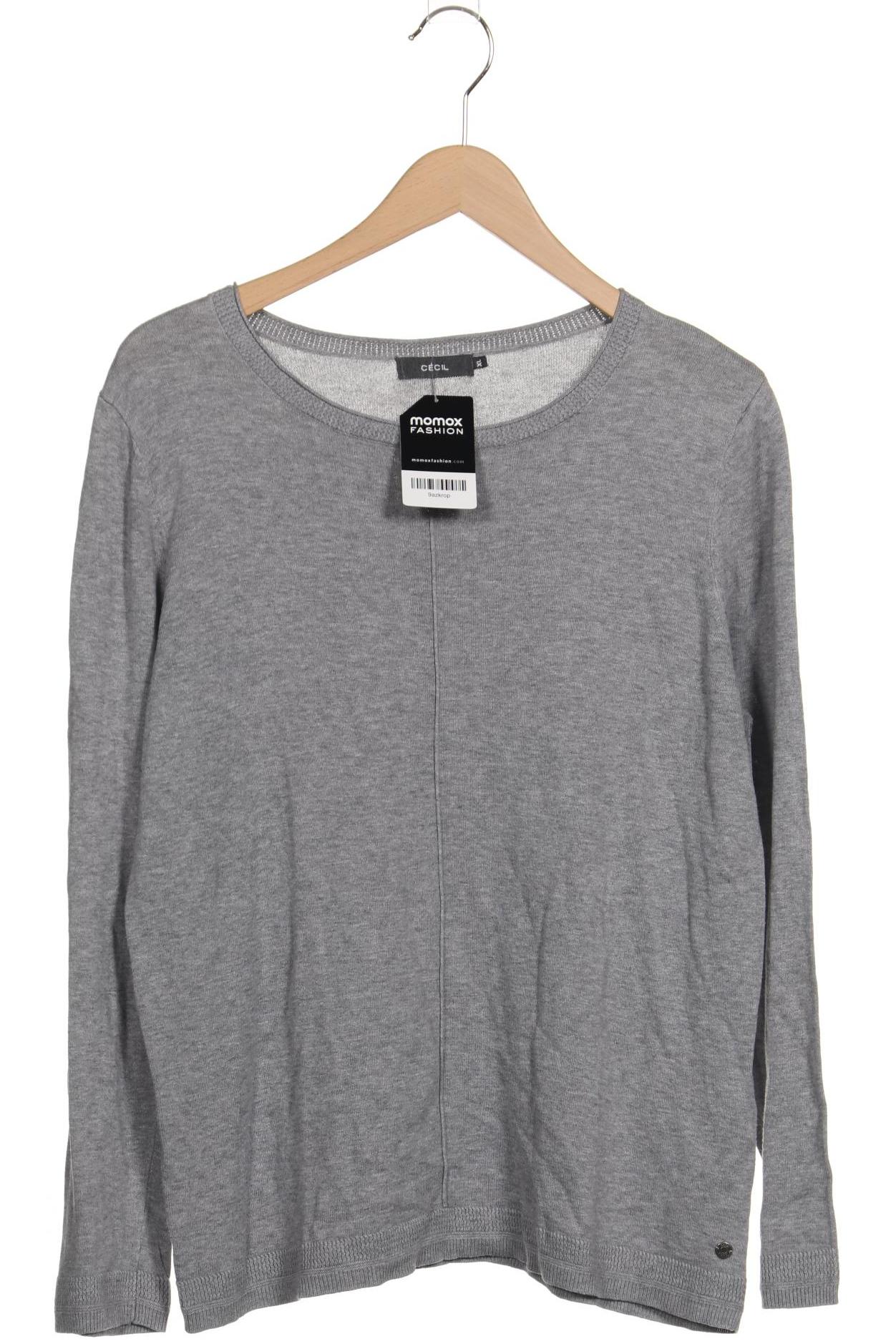 

Cecil Damen Langarmshirt, grau, Gr. 44
