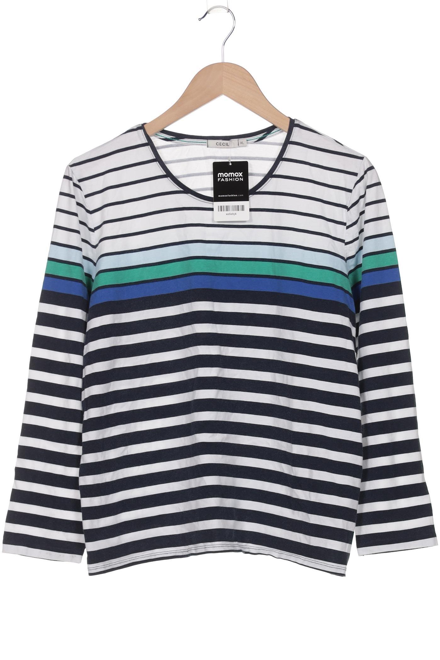 

Cecil Damen Langarmshirt, marineblau, Gr. 44