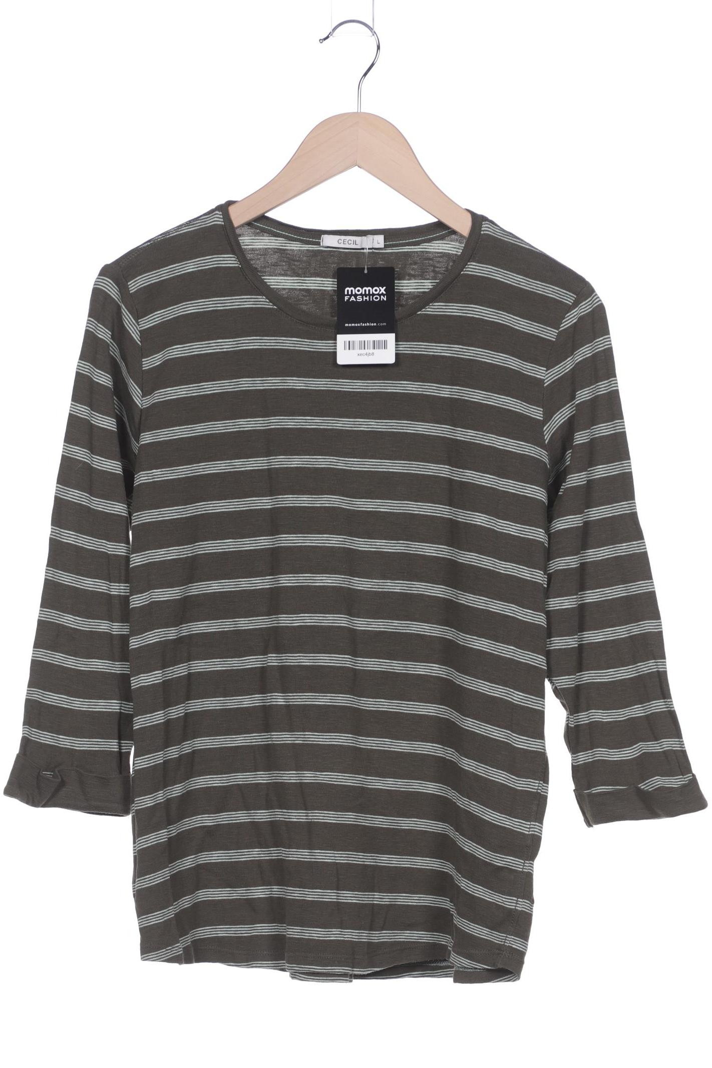 

CECIL Damen Langarmshirt, grün