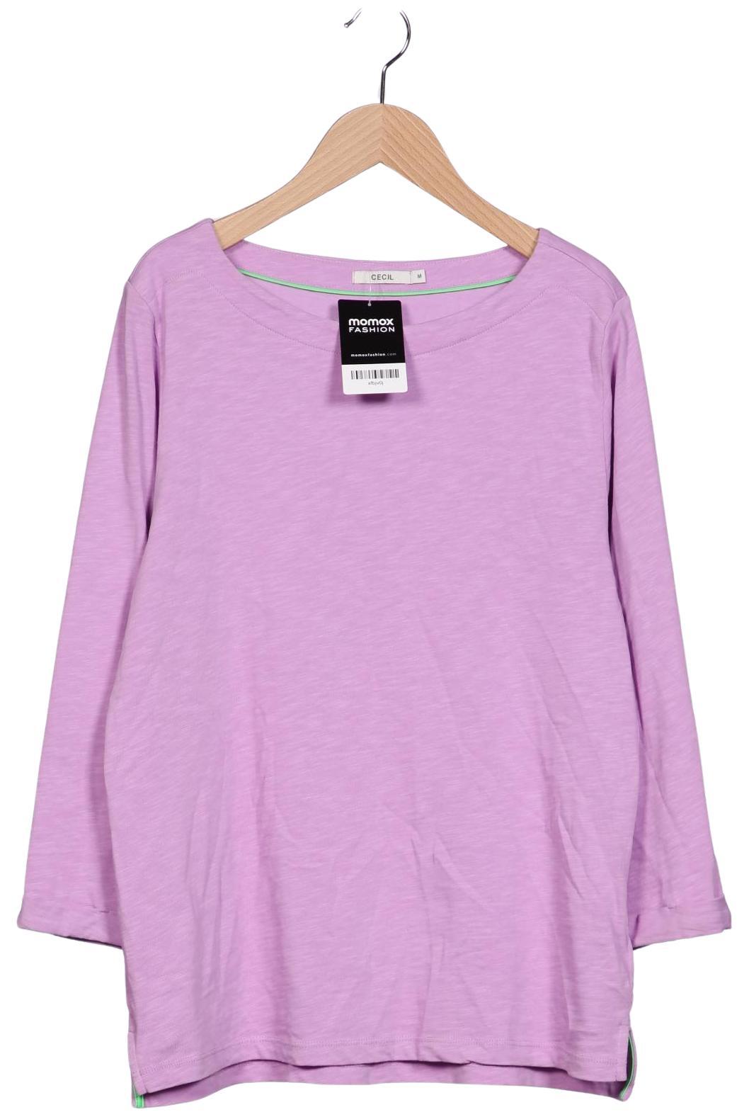 

Cecil Damen Langarmshirt, flieder, Gr. 38