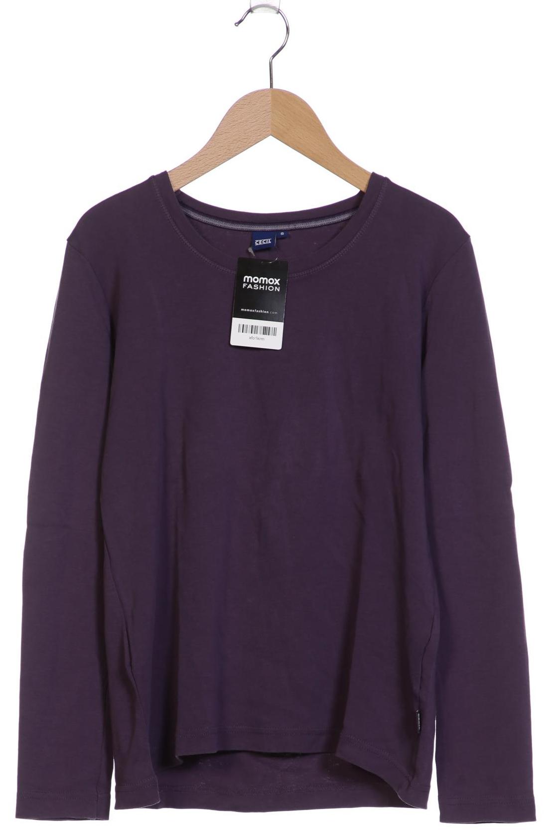 

Cecil Damen Langarmshirt, flieder, Gr. 36