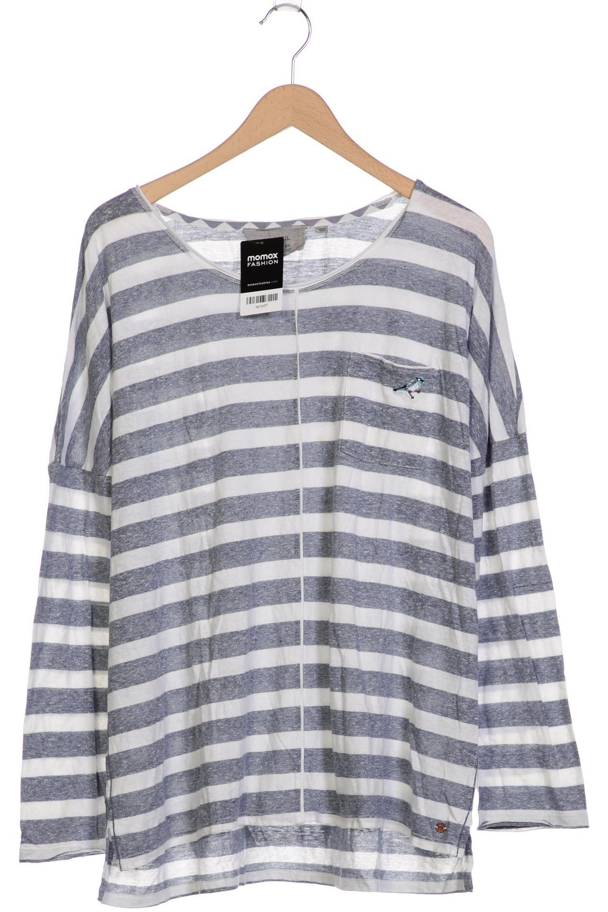 

Cecil Damen Langarmshirt, blau, Gr. 46