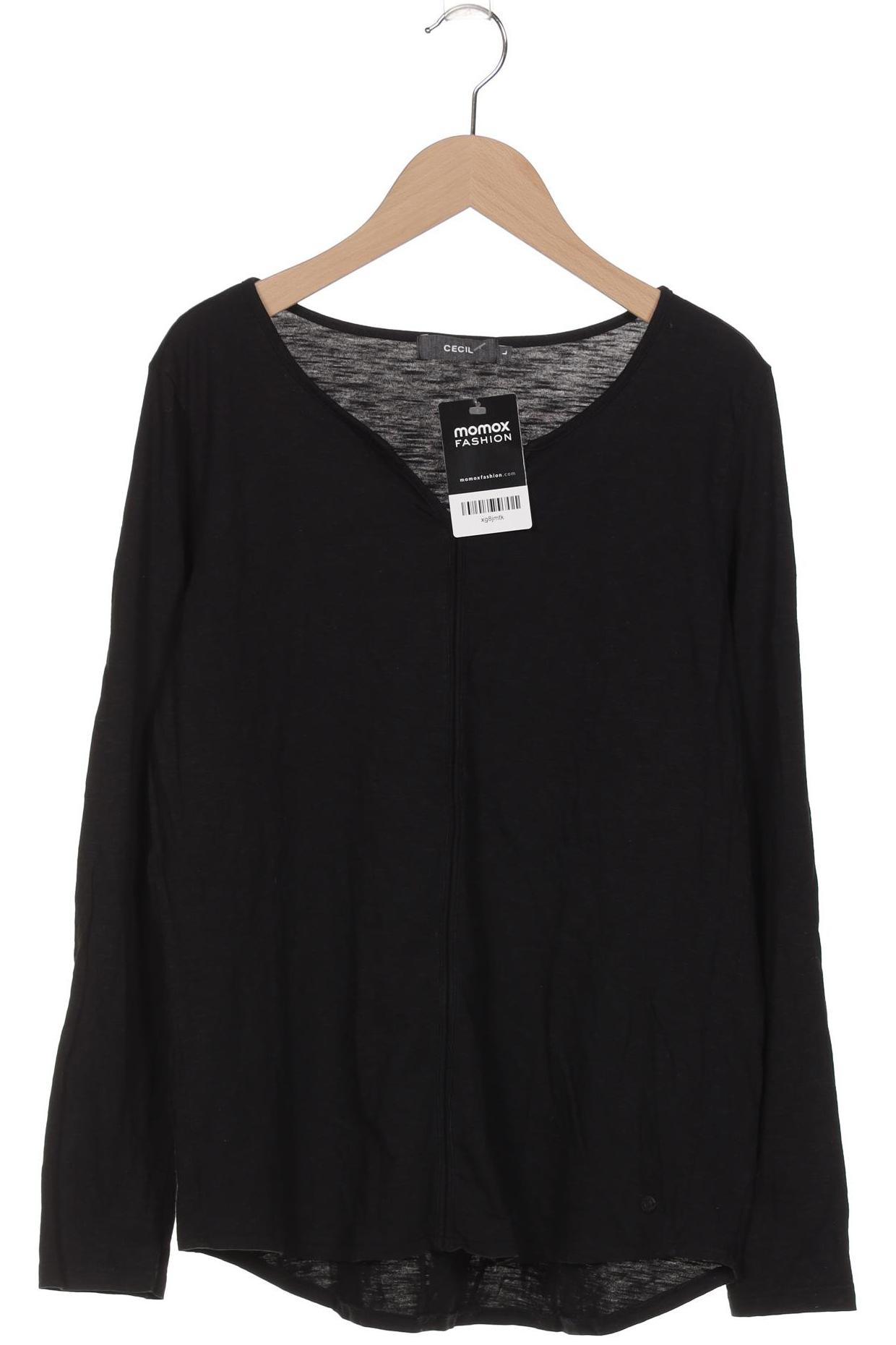 

Cecil Damen Langarmshirt, grau, Gr. 42