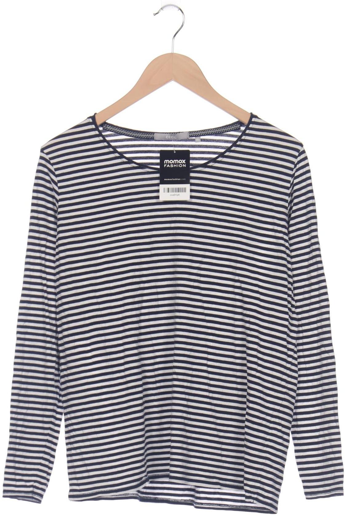 

Cecil Damen Langarmshirt, weiß, Gr. 44