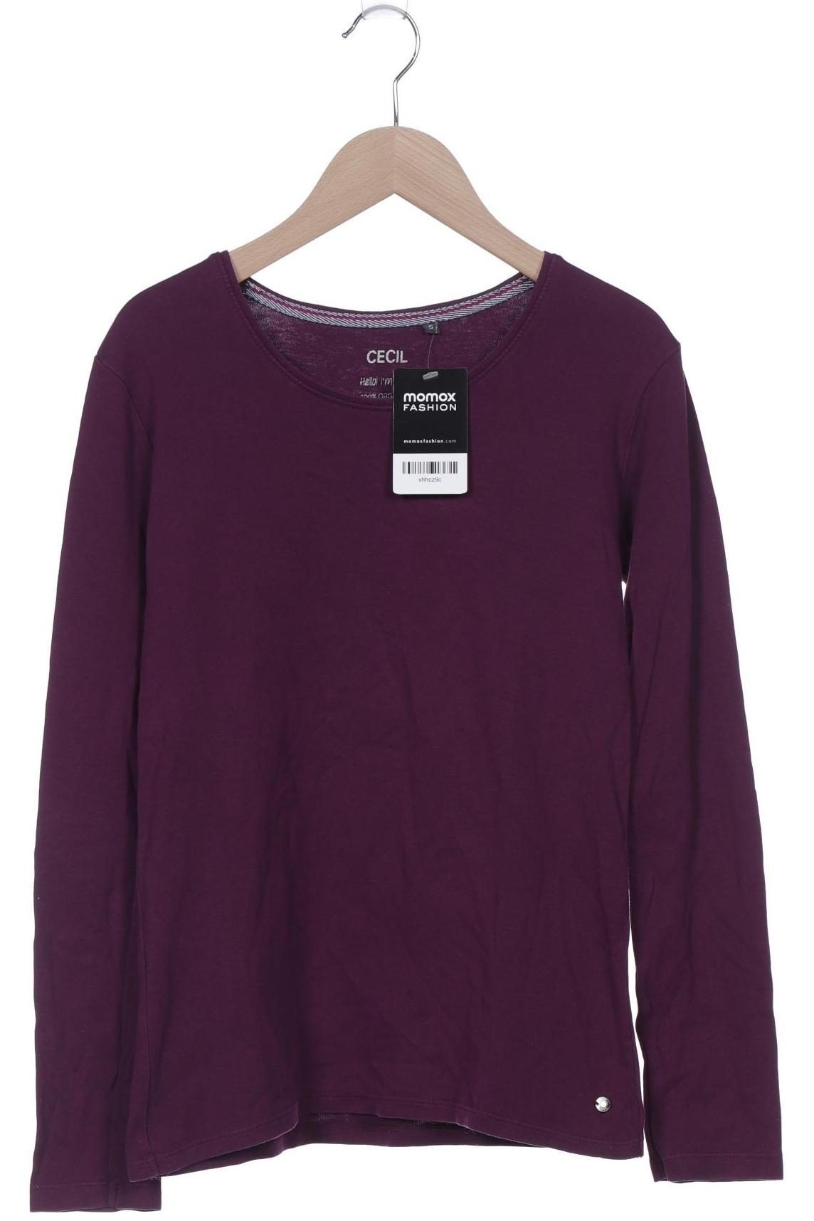 

Cecil Damen Langarmshirt, flieder, Gr. 36