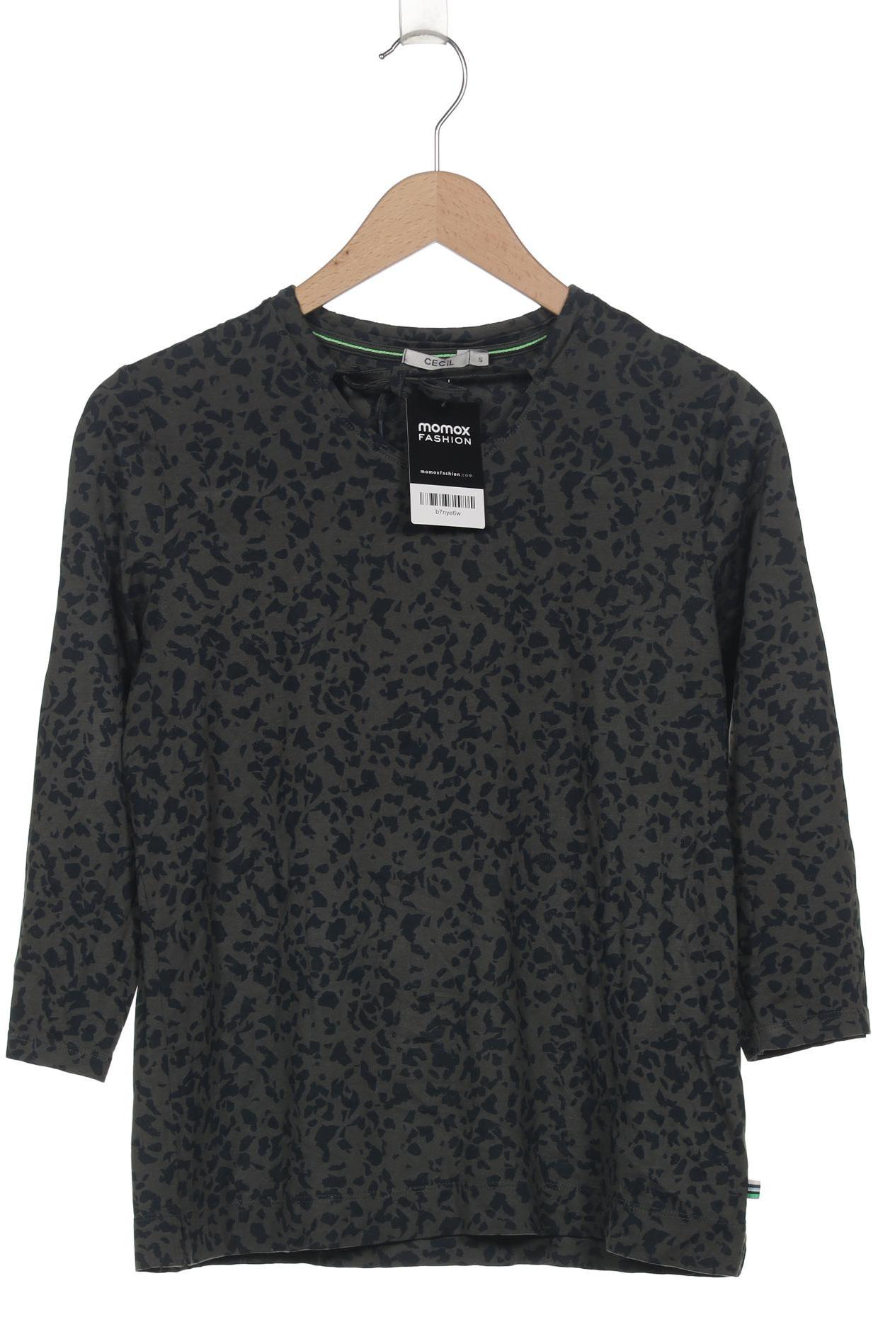 

Cecil Damen Langarmshirt, grün, Gr. 36