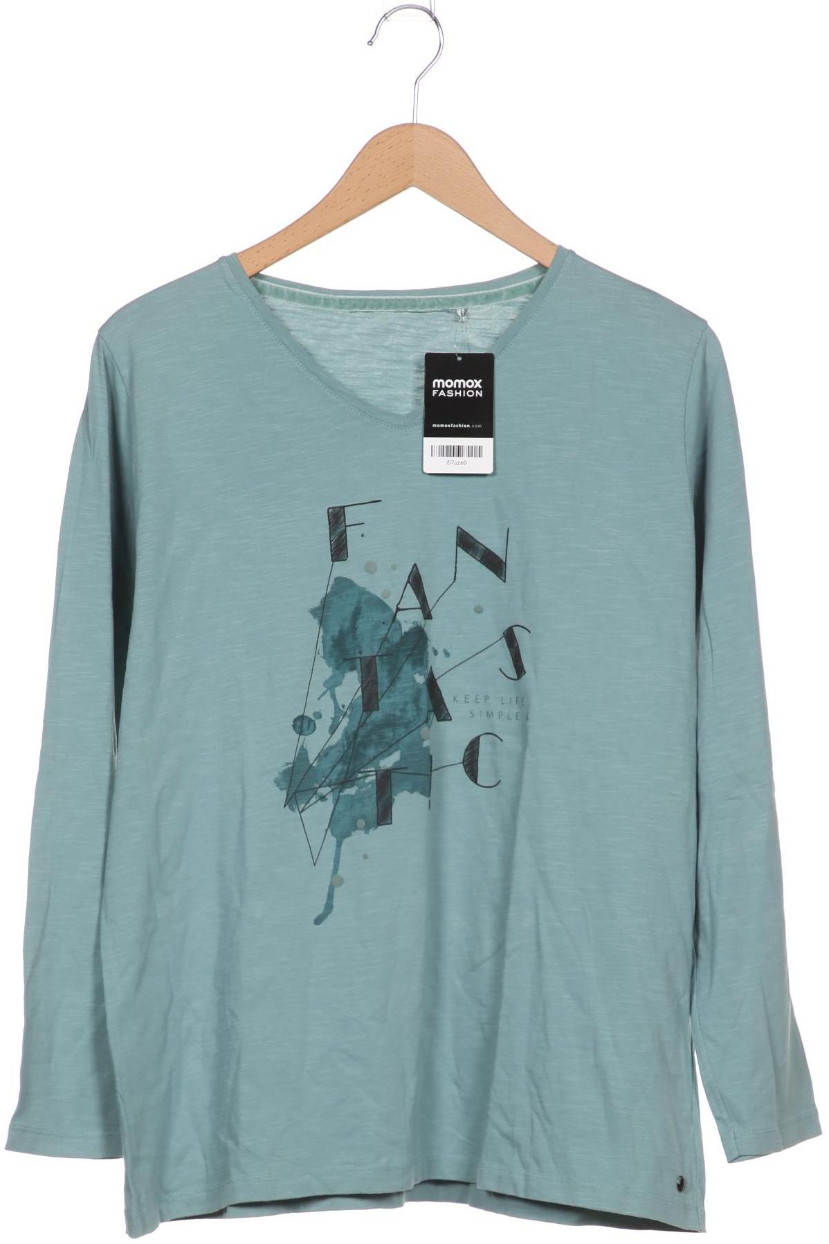 

Cecil Damen Langarmshirt, türkis, Gr. 42
