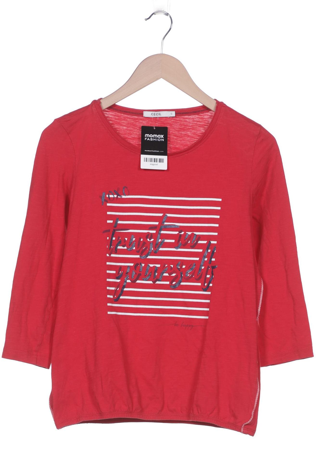 

CECIL Damen Langarmshirt, rot