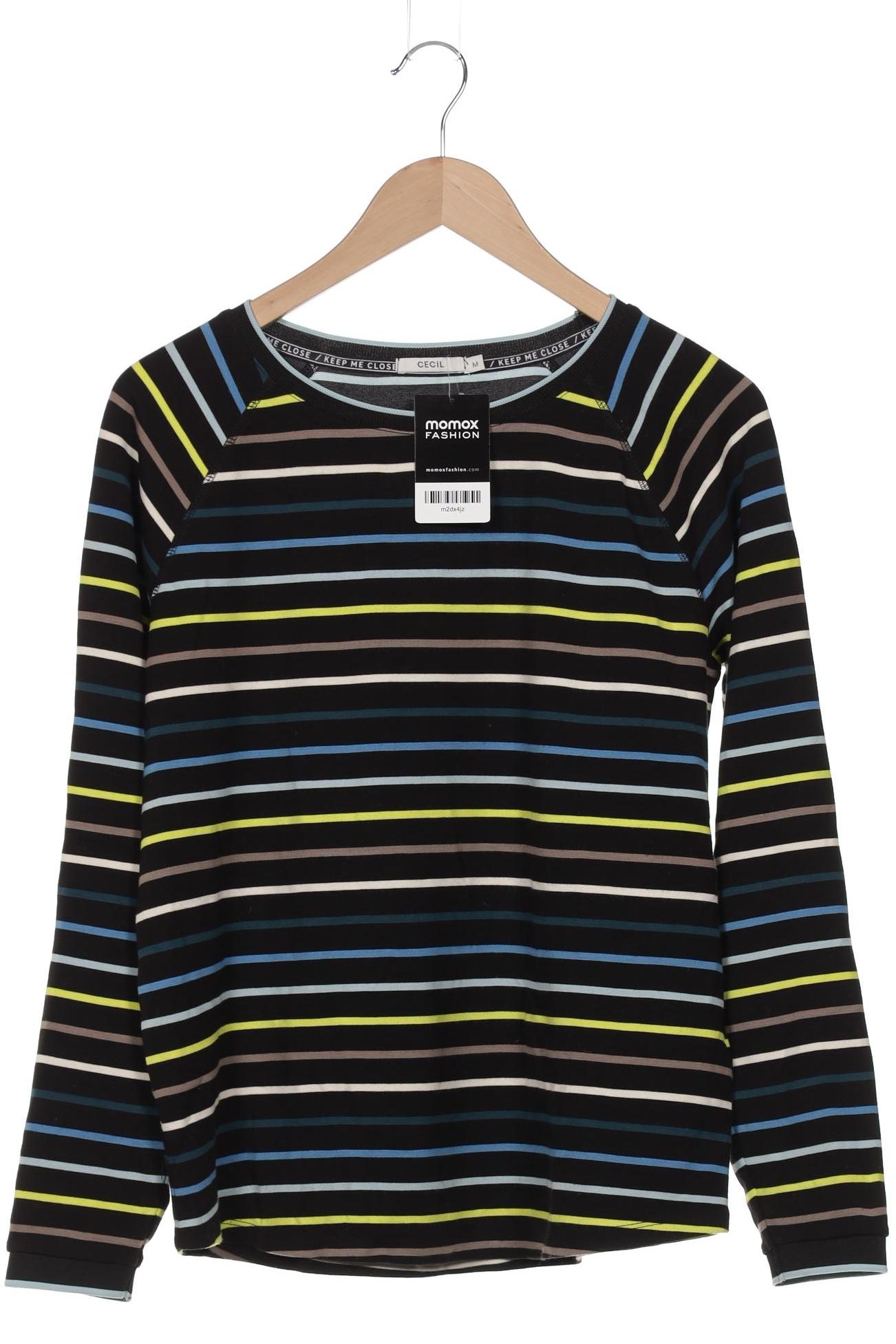 

Cecil Damen Langarmshirt, schwarz, Gr. 38