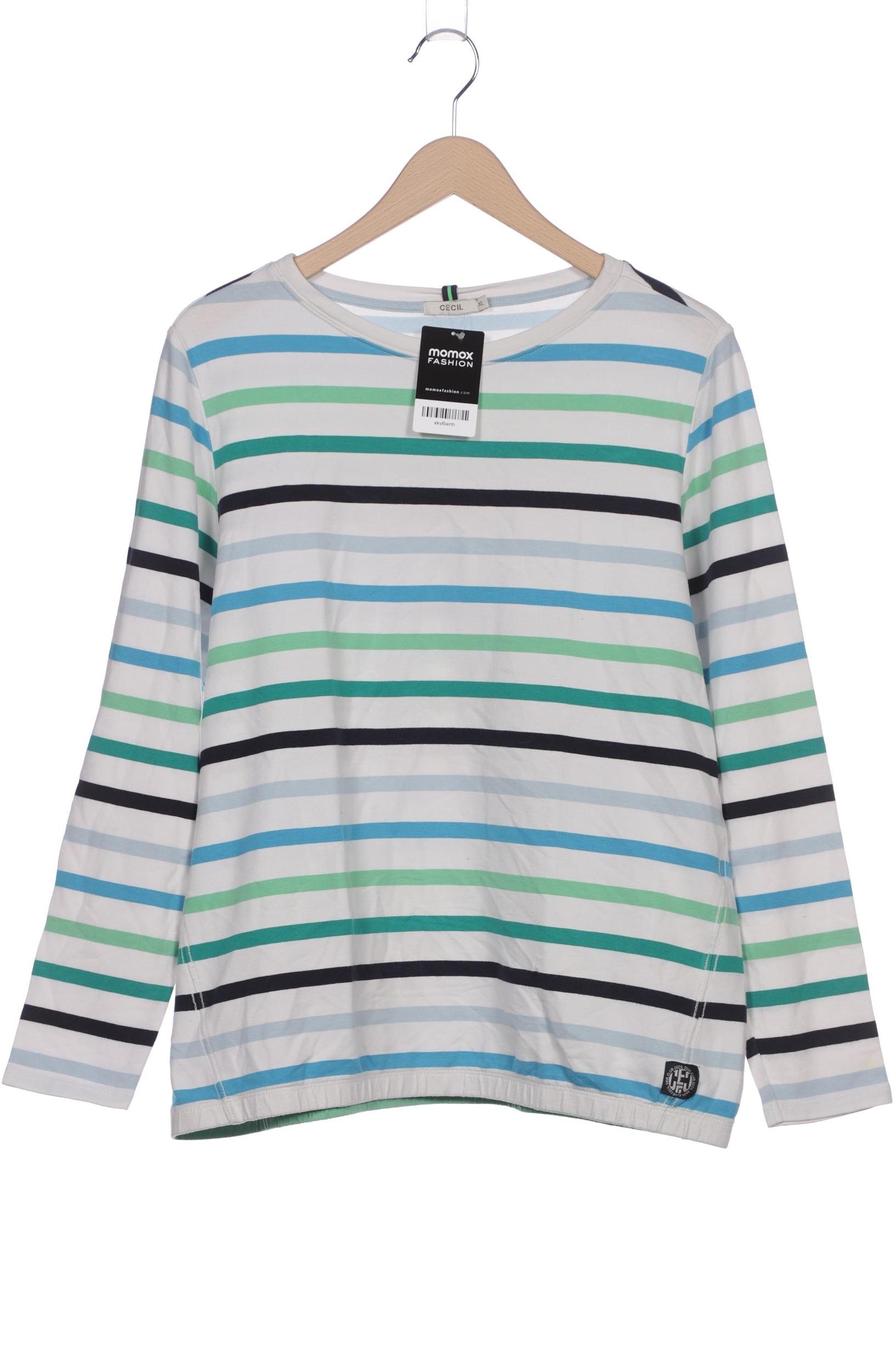 

Cecil Damen Langarmshirt, weiß, Gr. 44