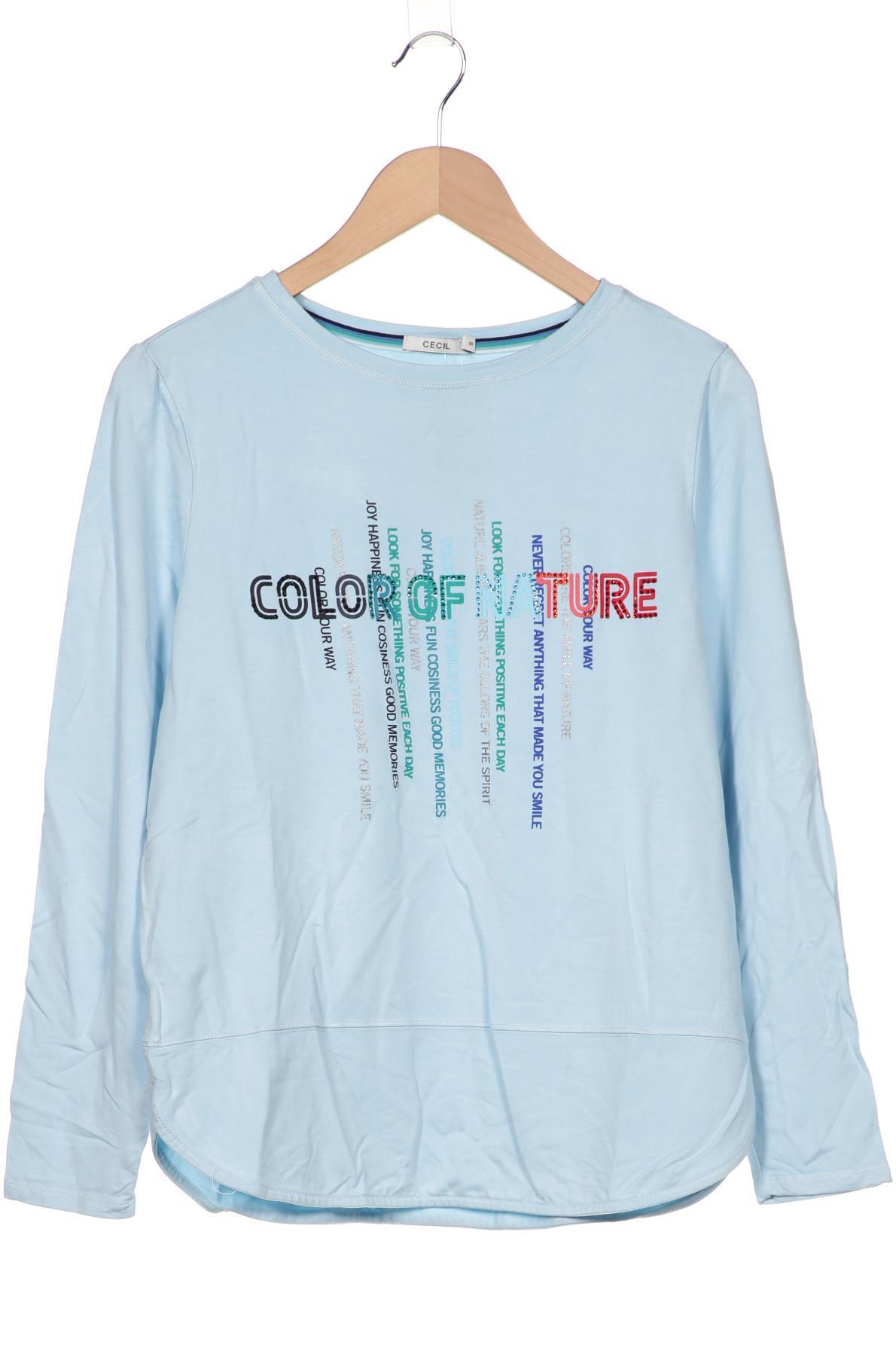 

CECIL Damen Langarmshirt, hellblau