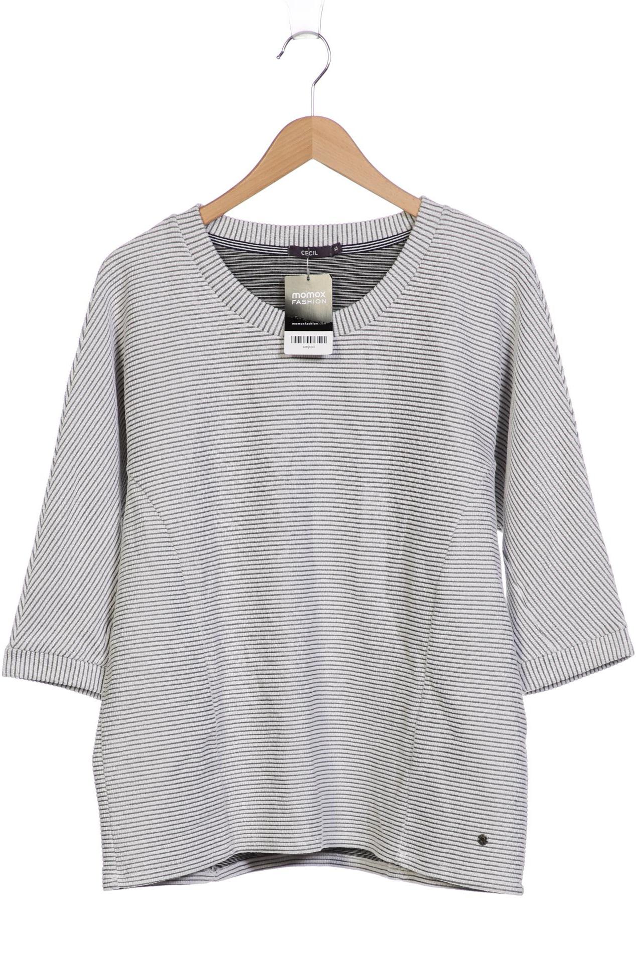 

Cecil Damen Langarmshirt, weiß, Gr. 44