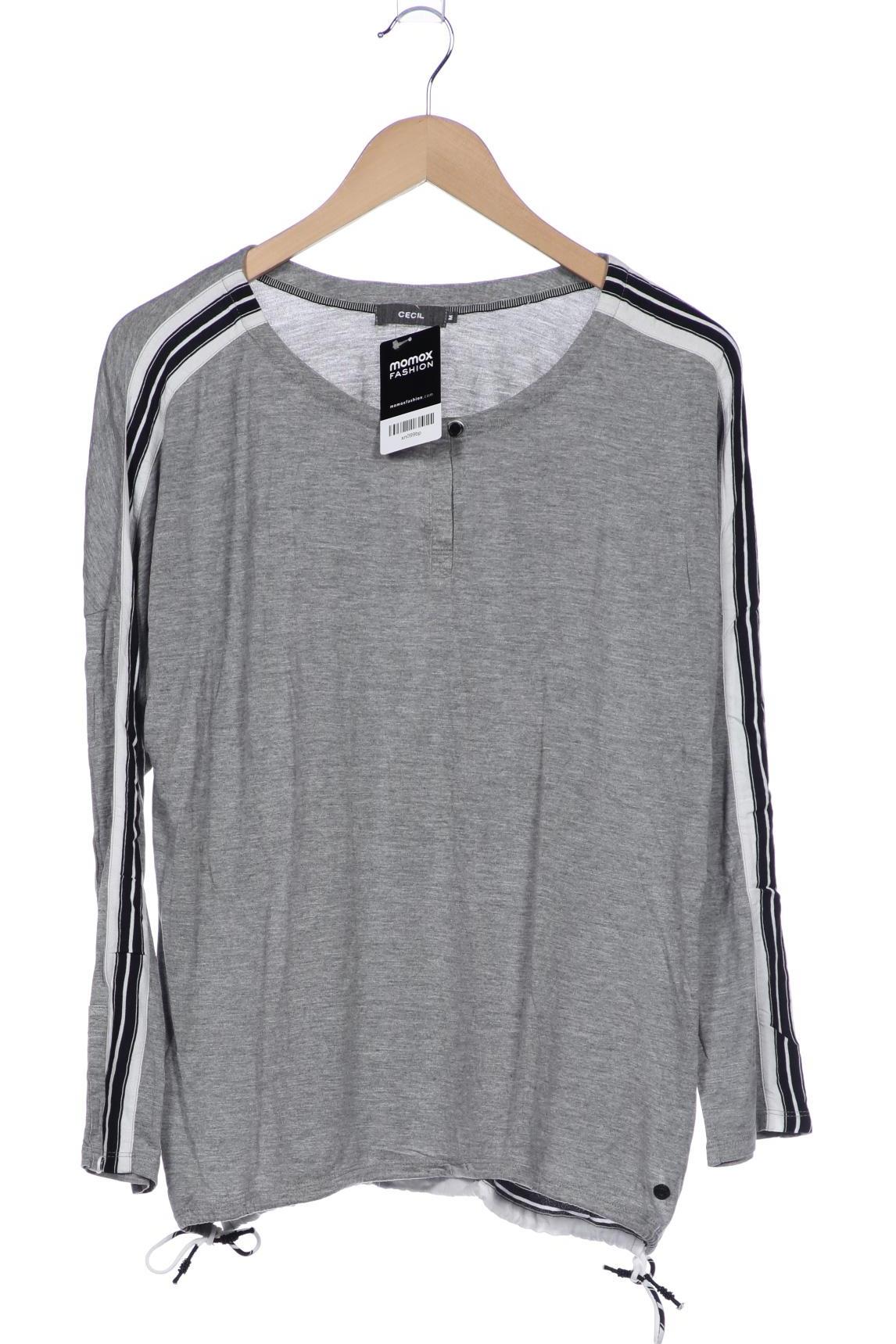 

Cecil Damen Langarmshirt, grau, Gr. 38