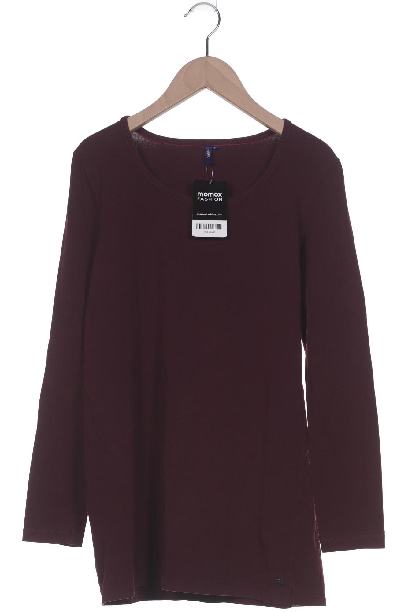 

Cecil Damen Langarmshirt, bordeaux, Gr. 38