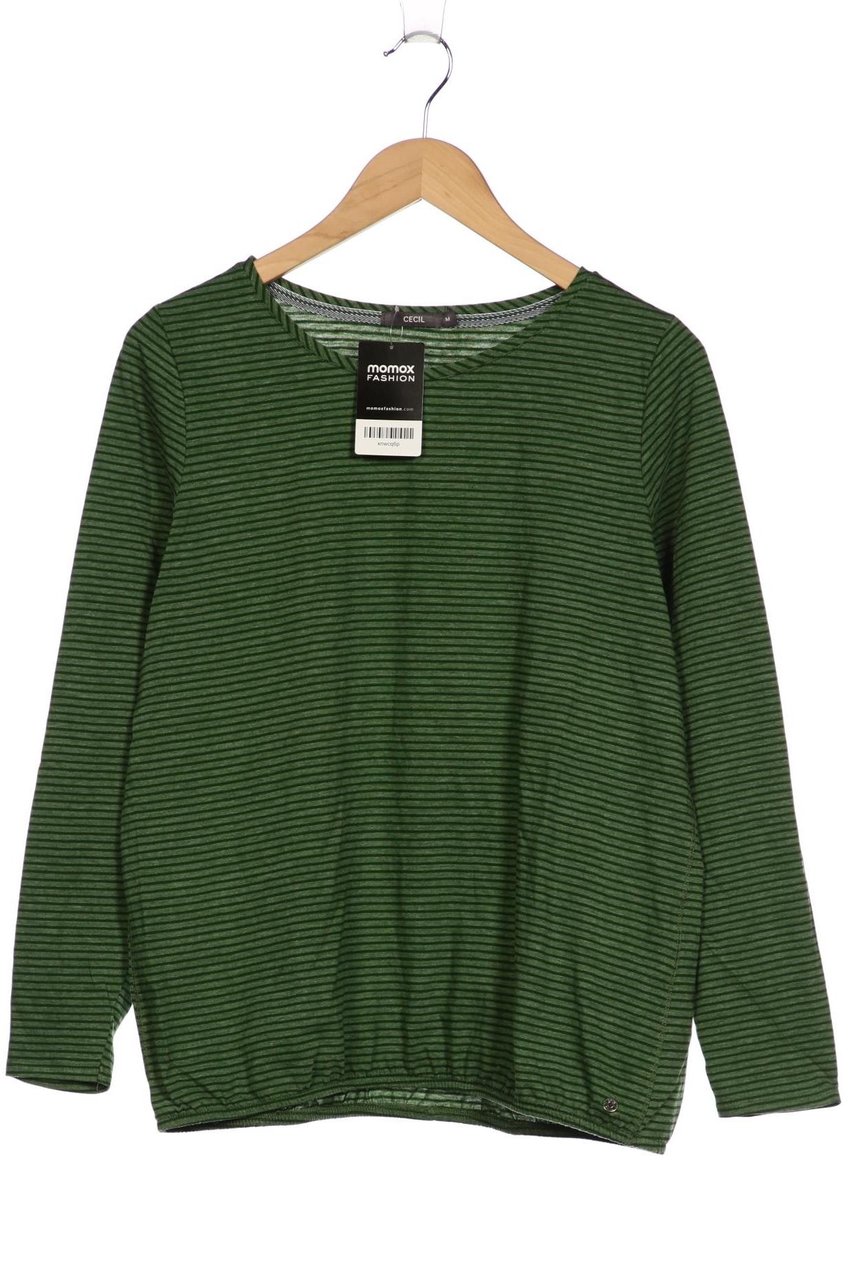 

Cecil Damen Langarmshirt, grün, Gr. 38