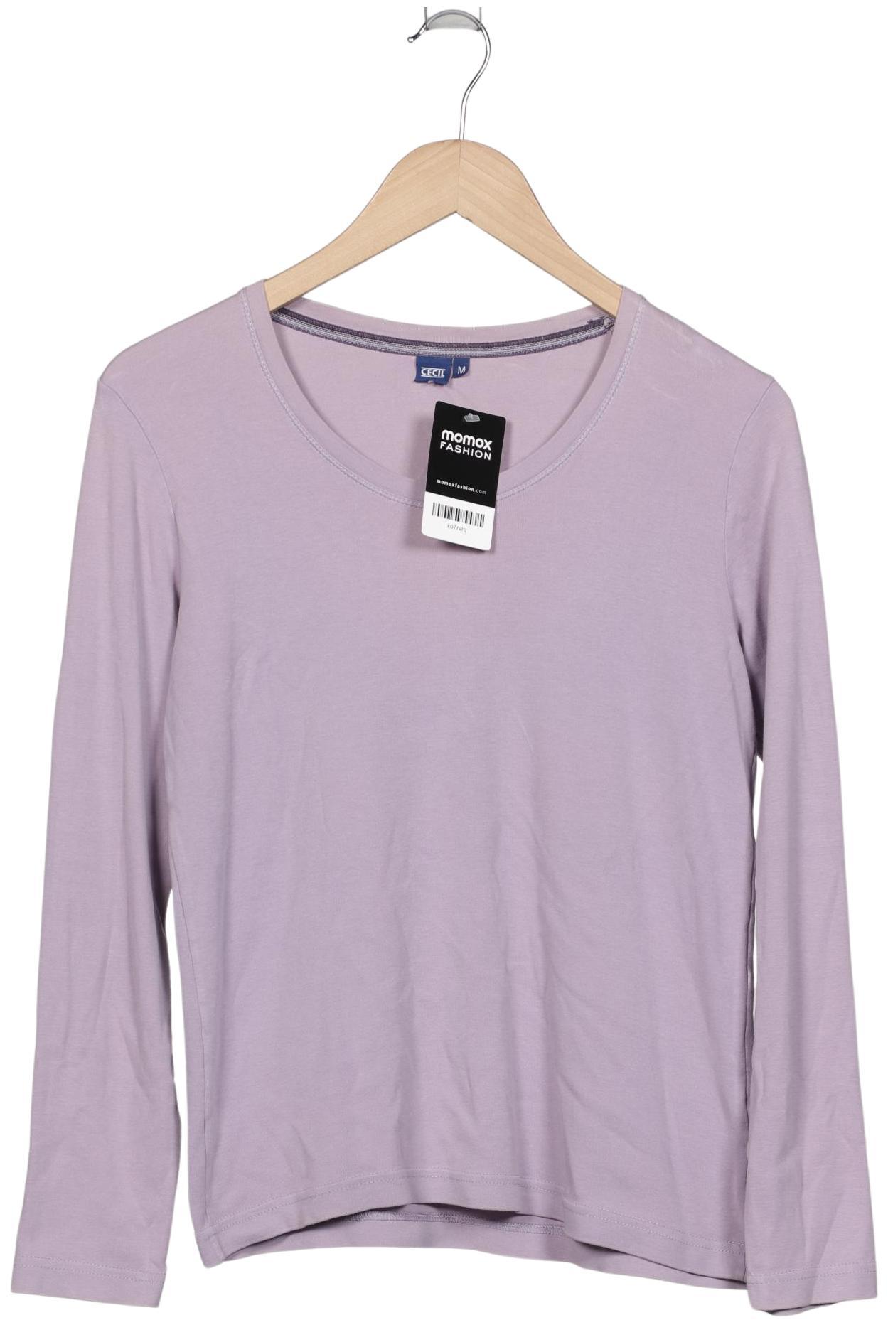 

Cecil Damen Langarmshirt, flieder, Gr. 38