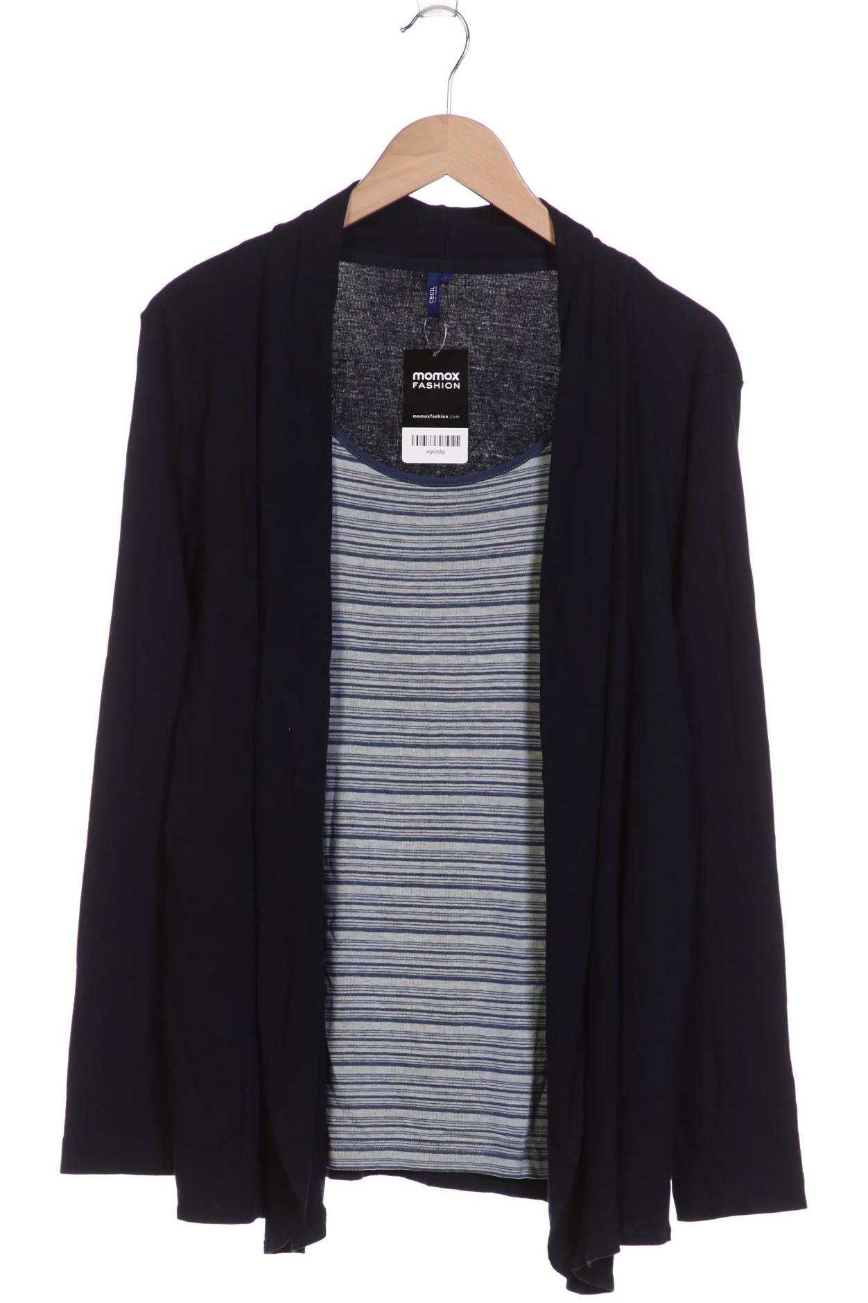 

Cecil Damen Langarmshirt, marineblau, Gr. 46