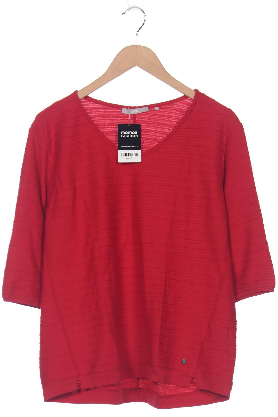 

Cecil Damen Langarmshirt, rot, Gr. 38