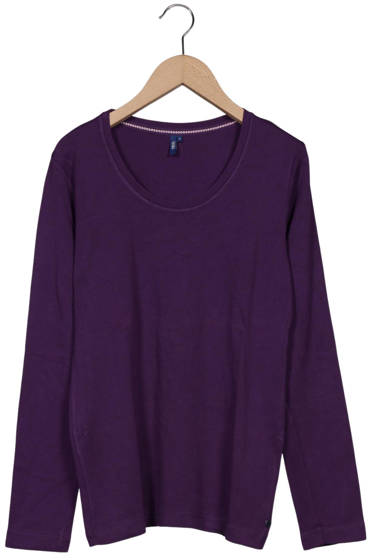 

Cecil Damen Langarmshirt, flieder, Gr. 38