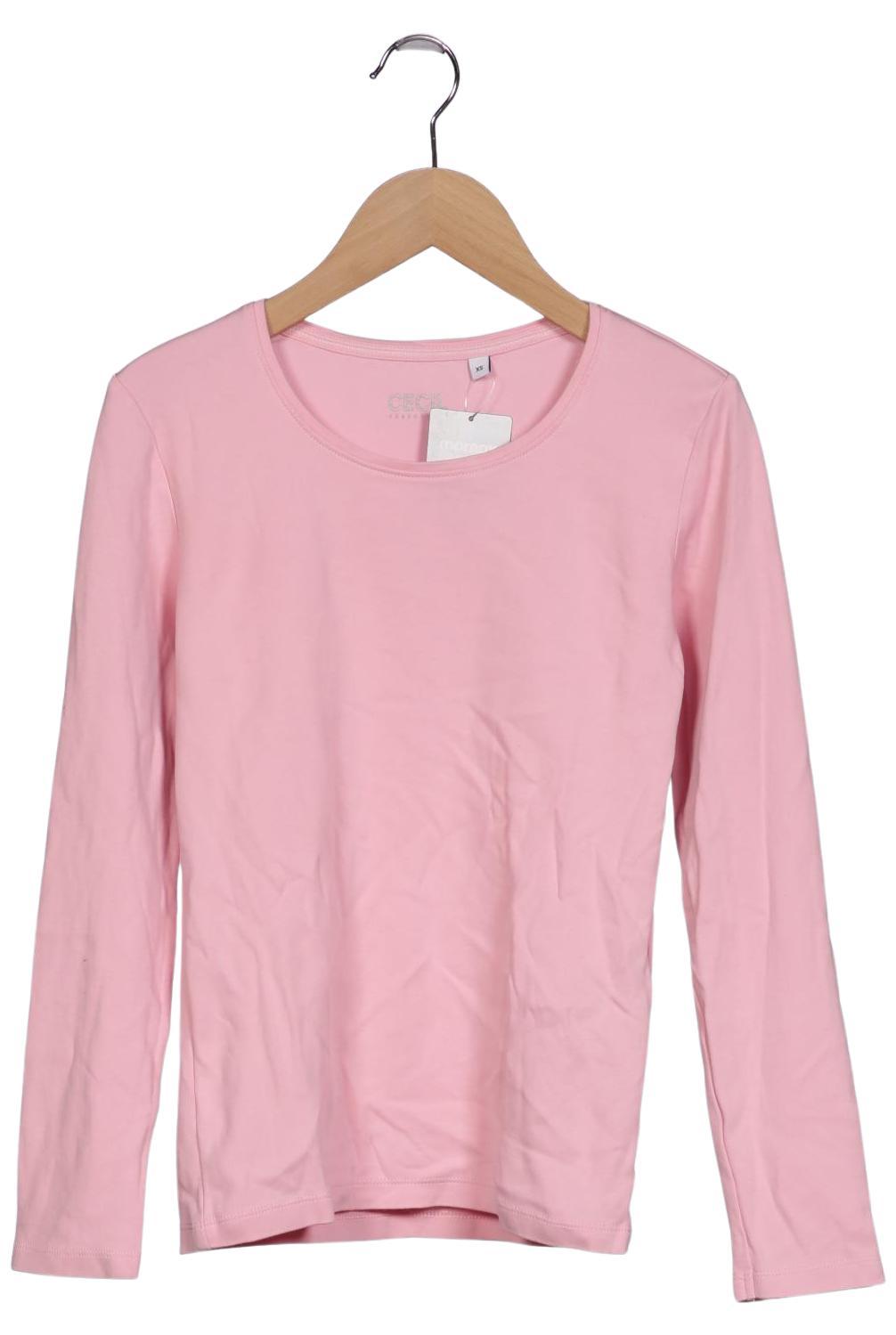 

Cecil Damen Langarmshirt, pink, Gr. 34