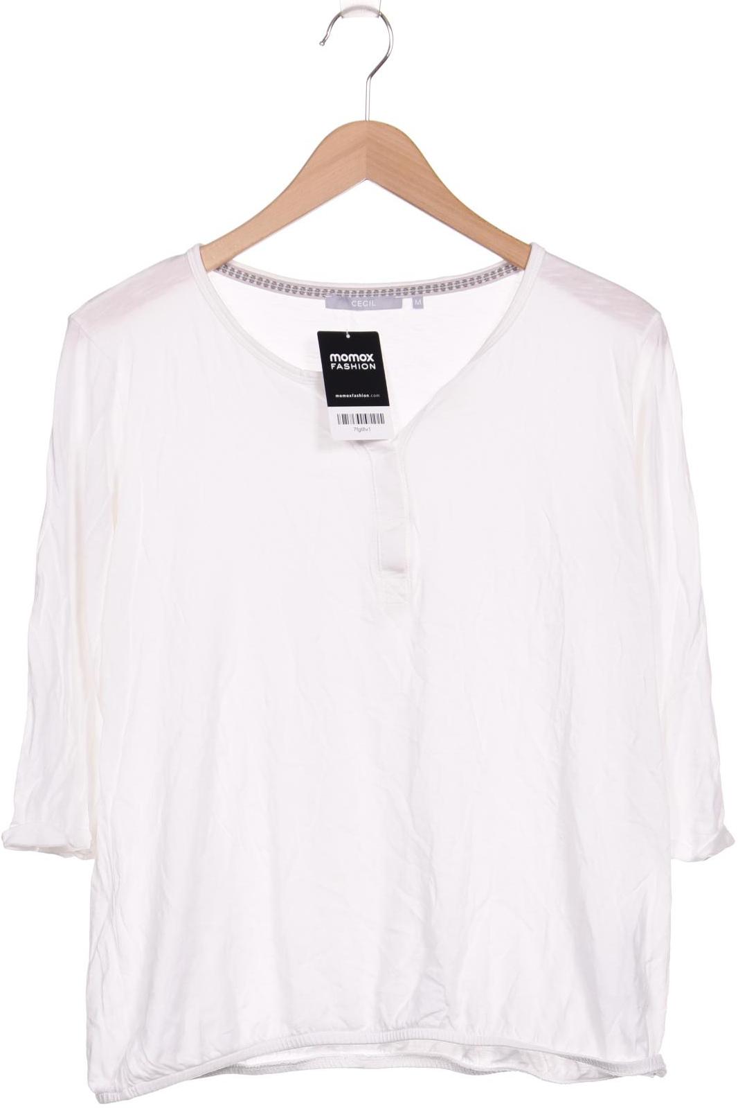

CECIL Damen Langarmshirt, weiß