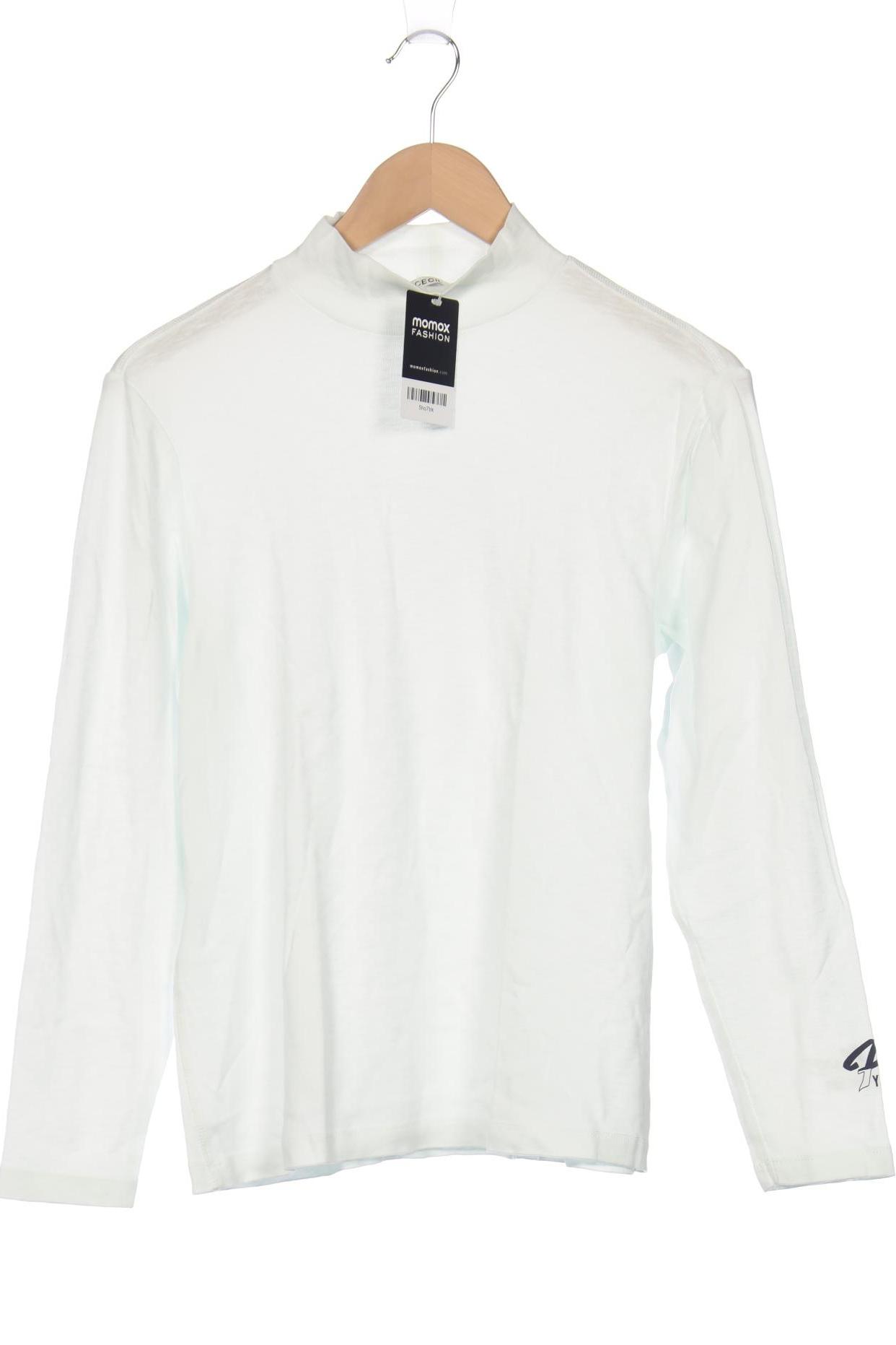 

Cecil Damen Langarmshirt, hellgrün, Gr. 38