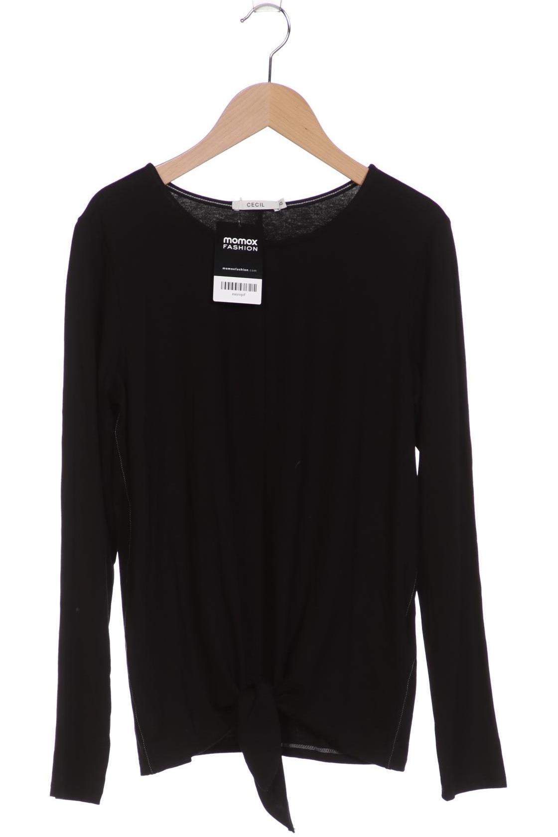 

Cecil Damen Langarmshirt, schwarz, Gr. 34