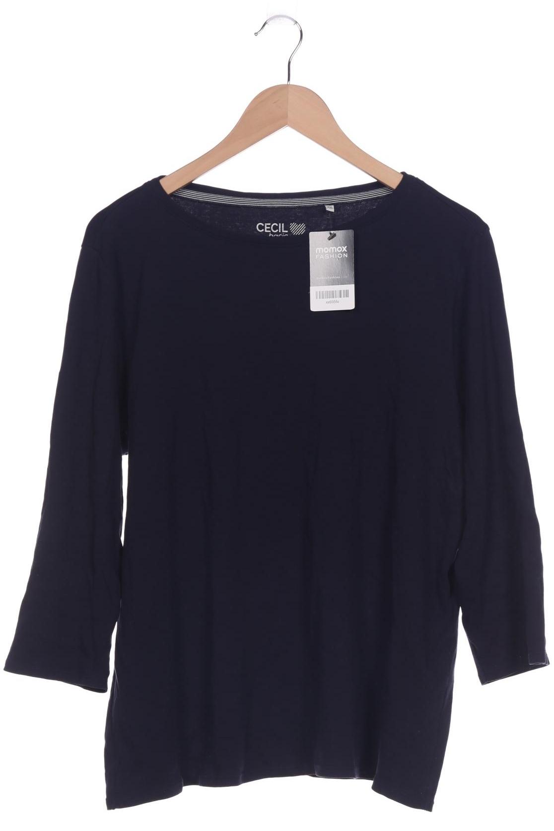 

Cecil Damen Langarmshirt, marineblau, Gr. 46