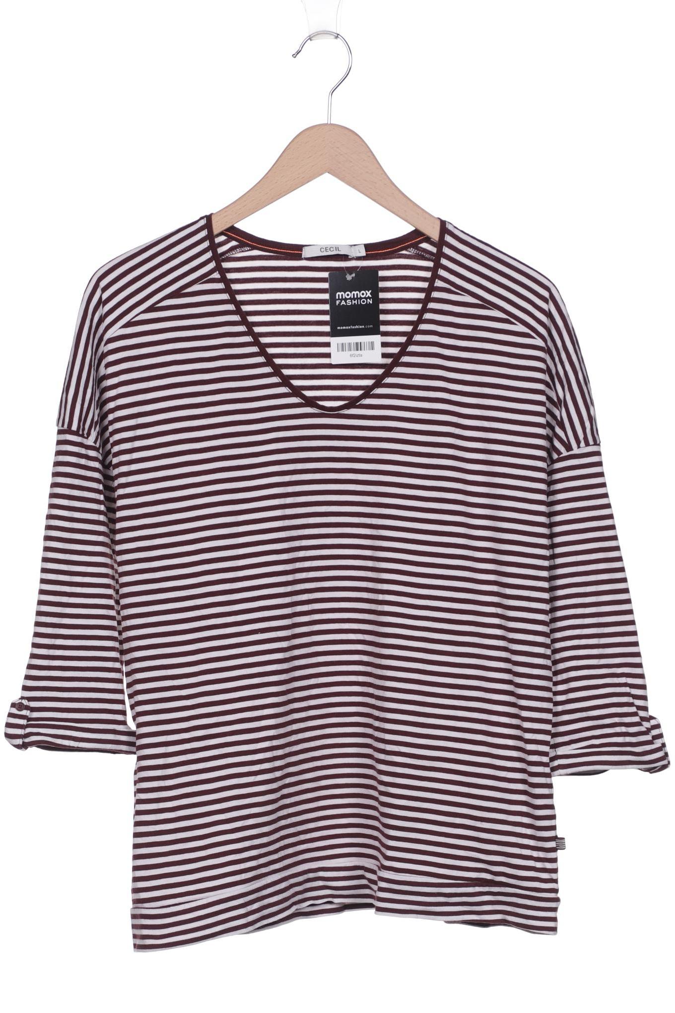 

CECIL Damen Langarmshirt, bordeaux