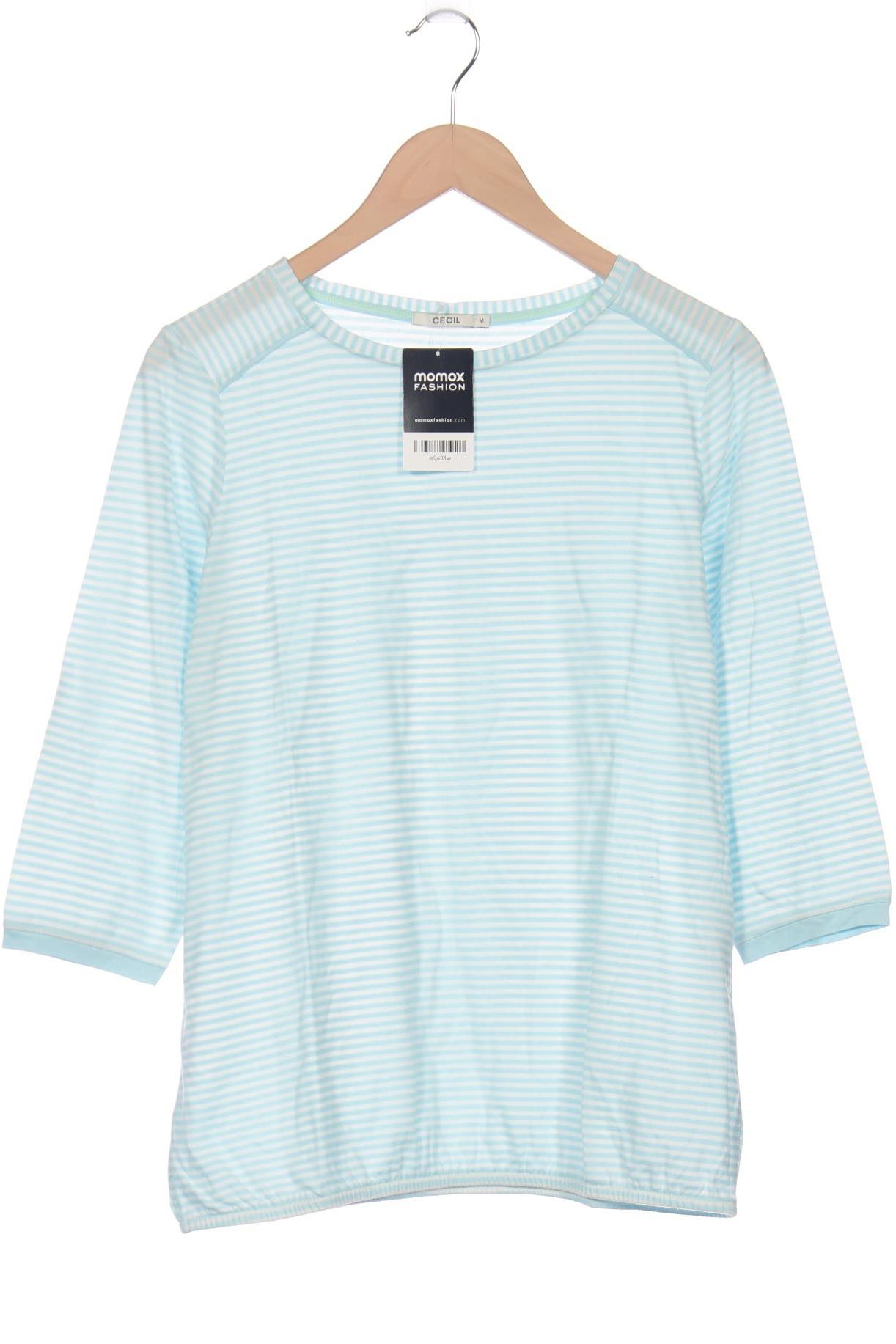 

Cecil Damen Langarmshirt, hellblau, Gr. 38
