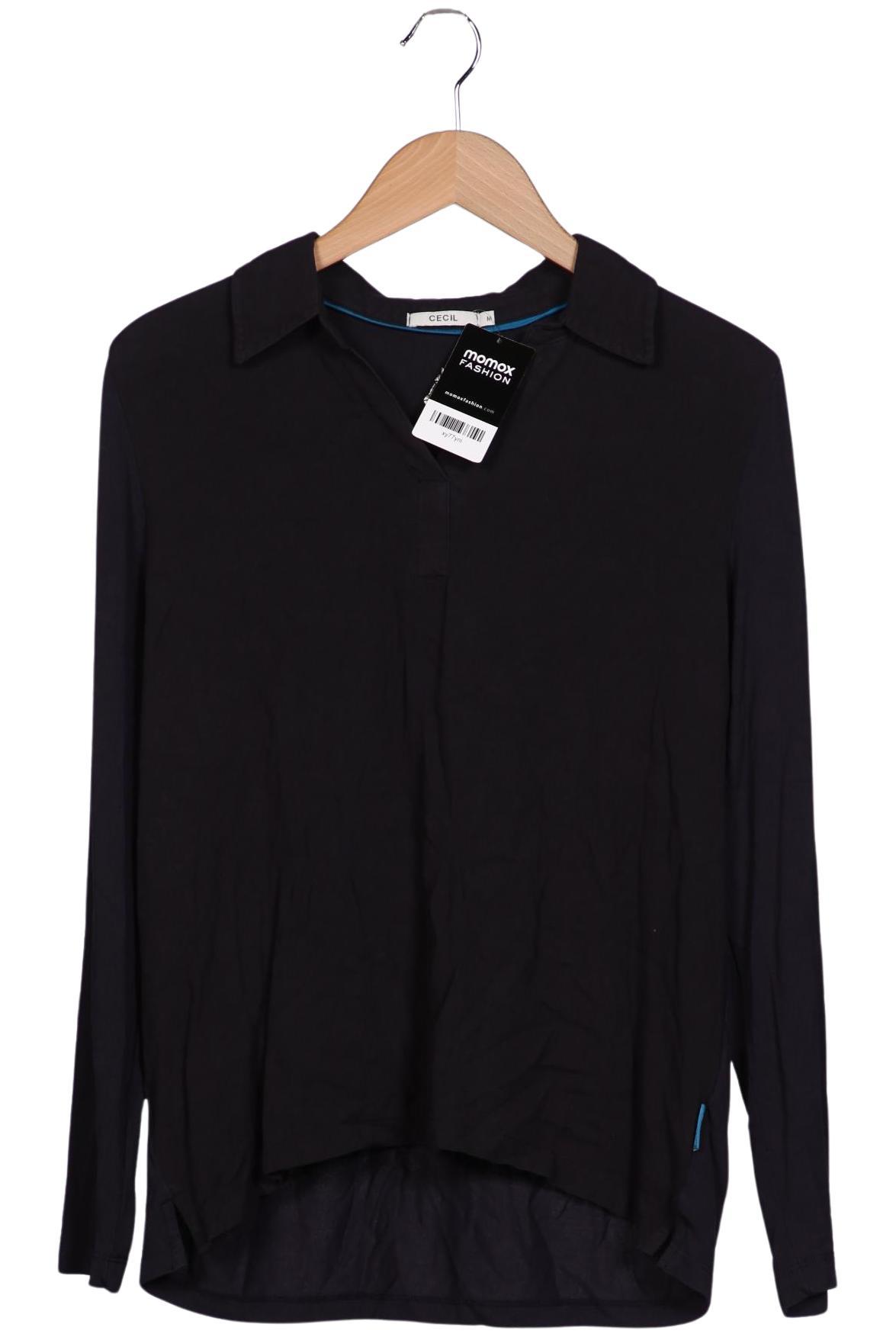 

Cecil Damen Langarmshirt, marineblau, Gr. 38