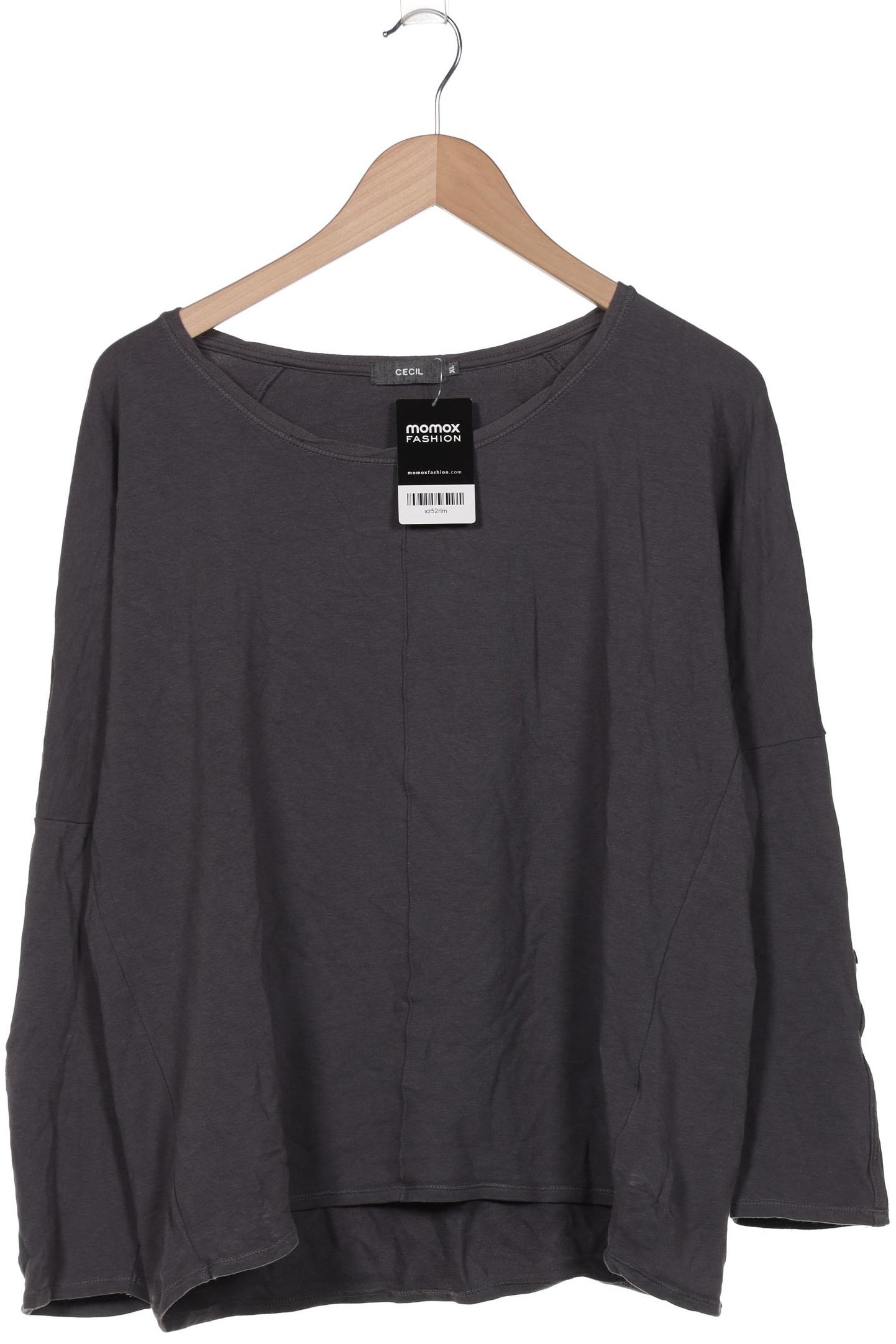 

Cecil Damen Langarmshirt, grau, Gr. 44
