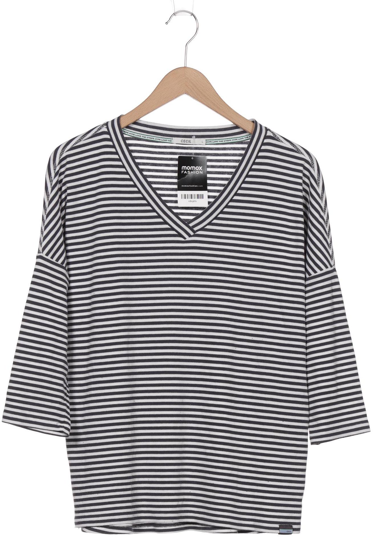 

CECIL Damen Langarmshirt, weiß