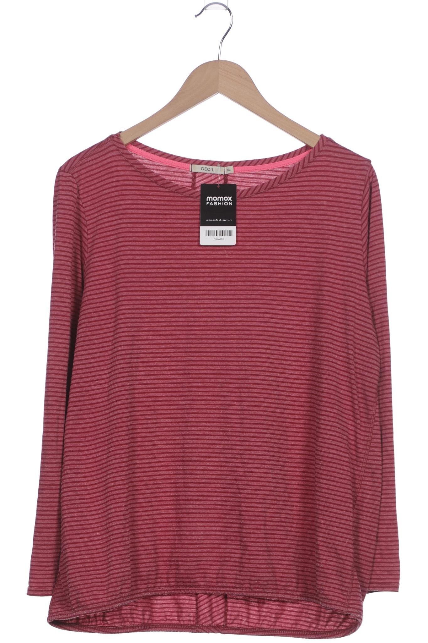 

Cecil Damen Langarmshirt, pink, Gr. 44