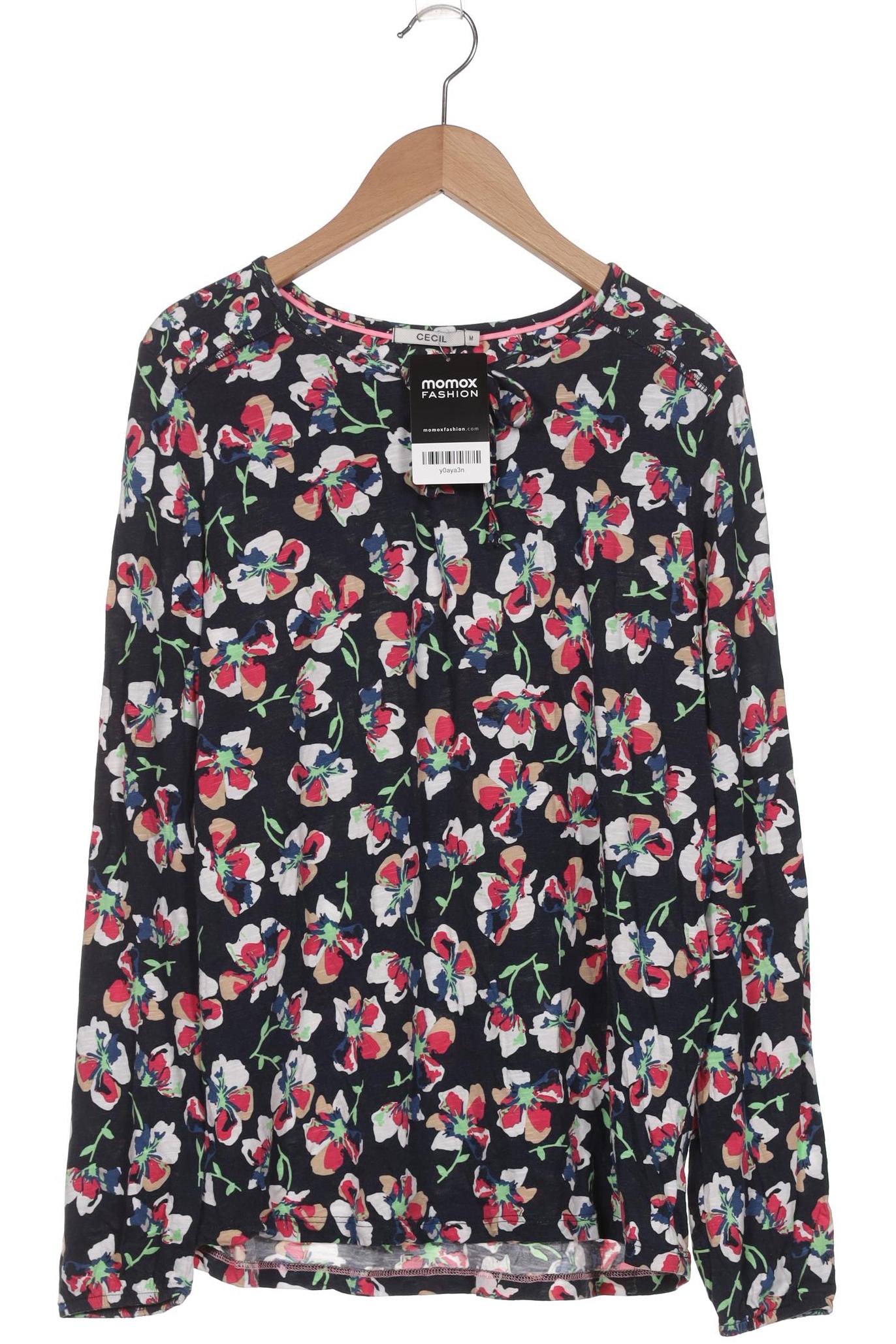 

Cecil Damen Langarmshirt, marineblau, Gr. 38