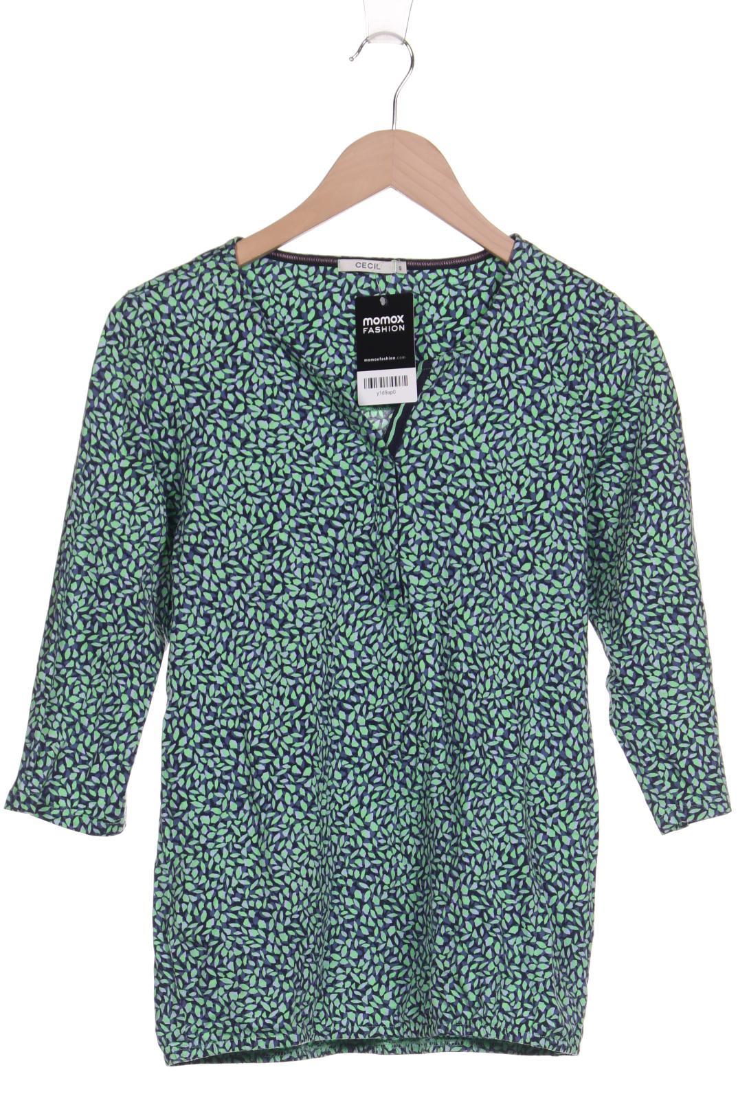 

Cecil Damen Langarmshirt, grün, Gr. 36