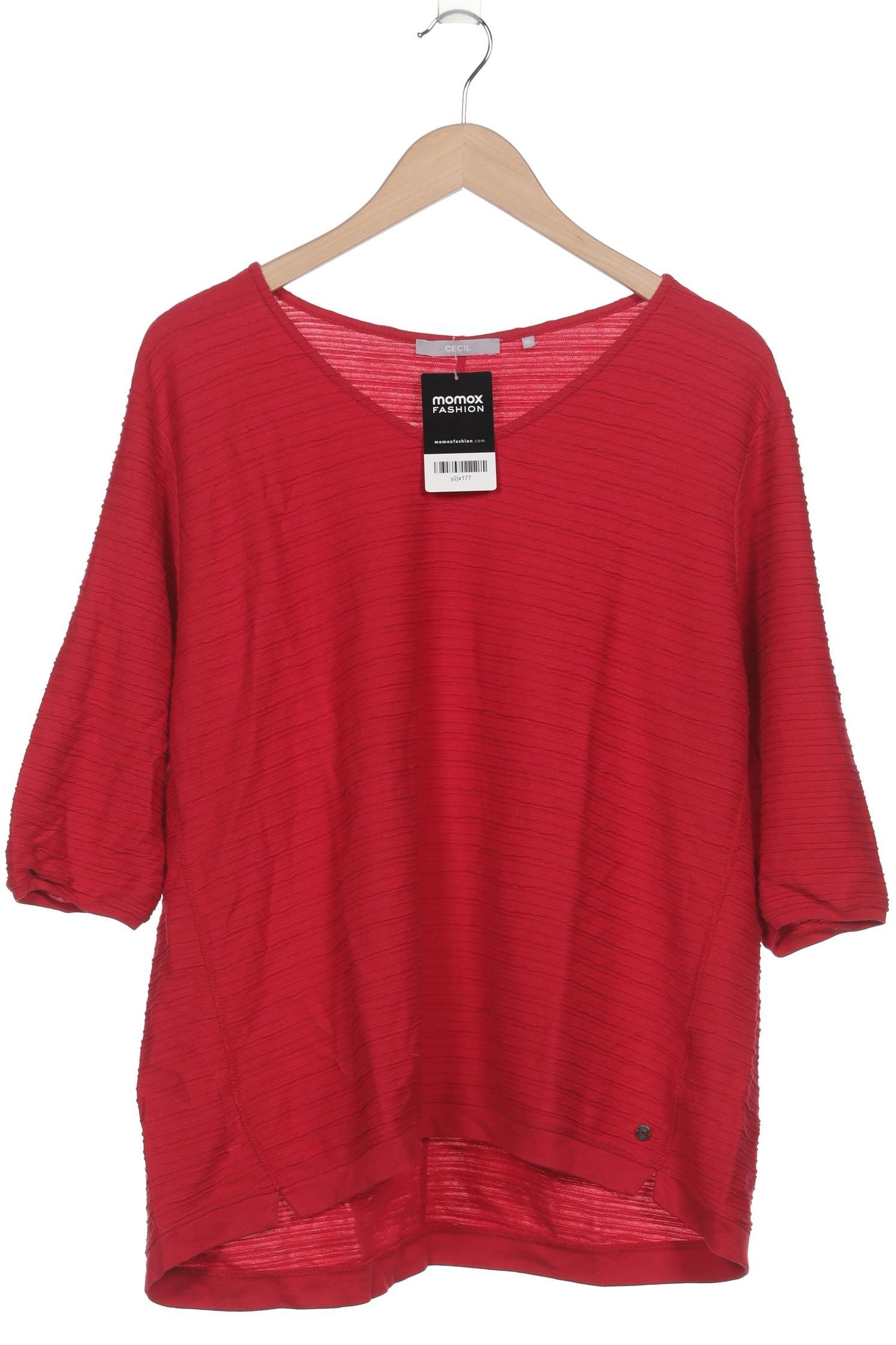 

Cecil Damen Langarmshirt, rot, Gr. 44