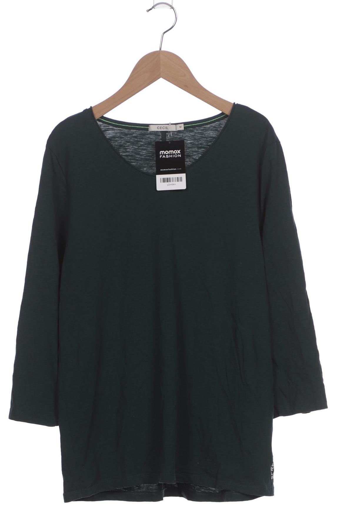 

Cecil Damen Langarmshirt, grün, Gr. 38