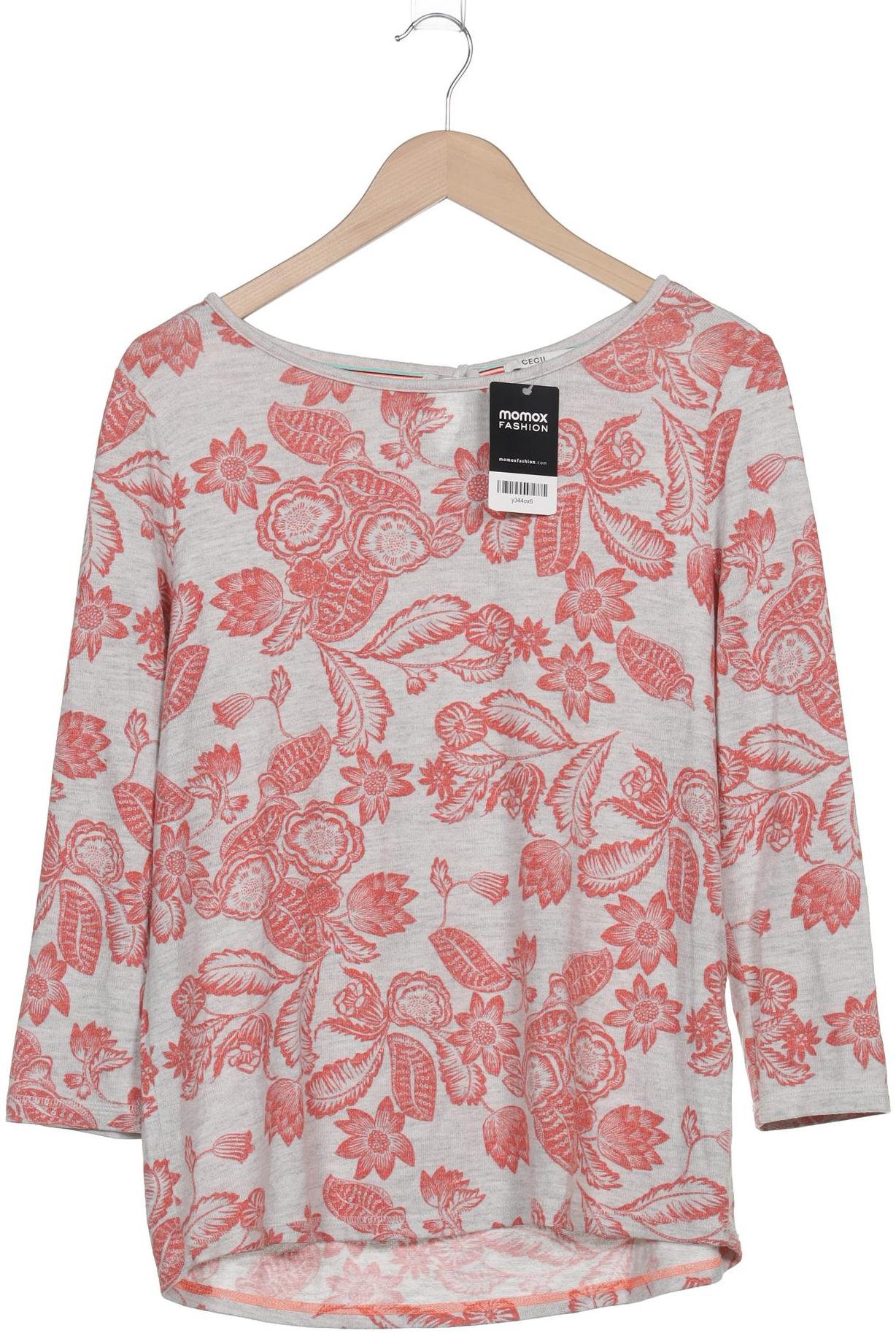 

Cecil Damen Langarmshirt, grau, Gr. 38