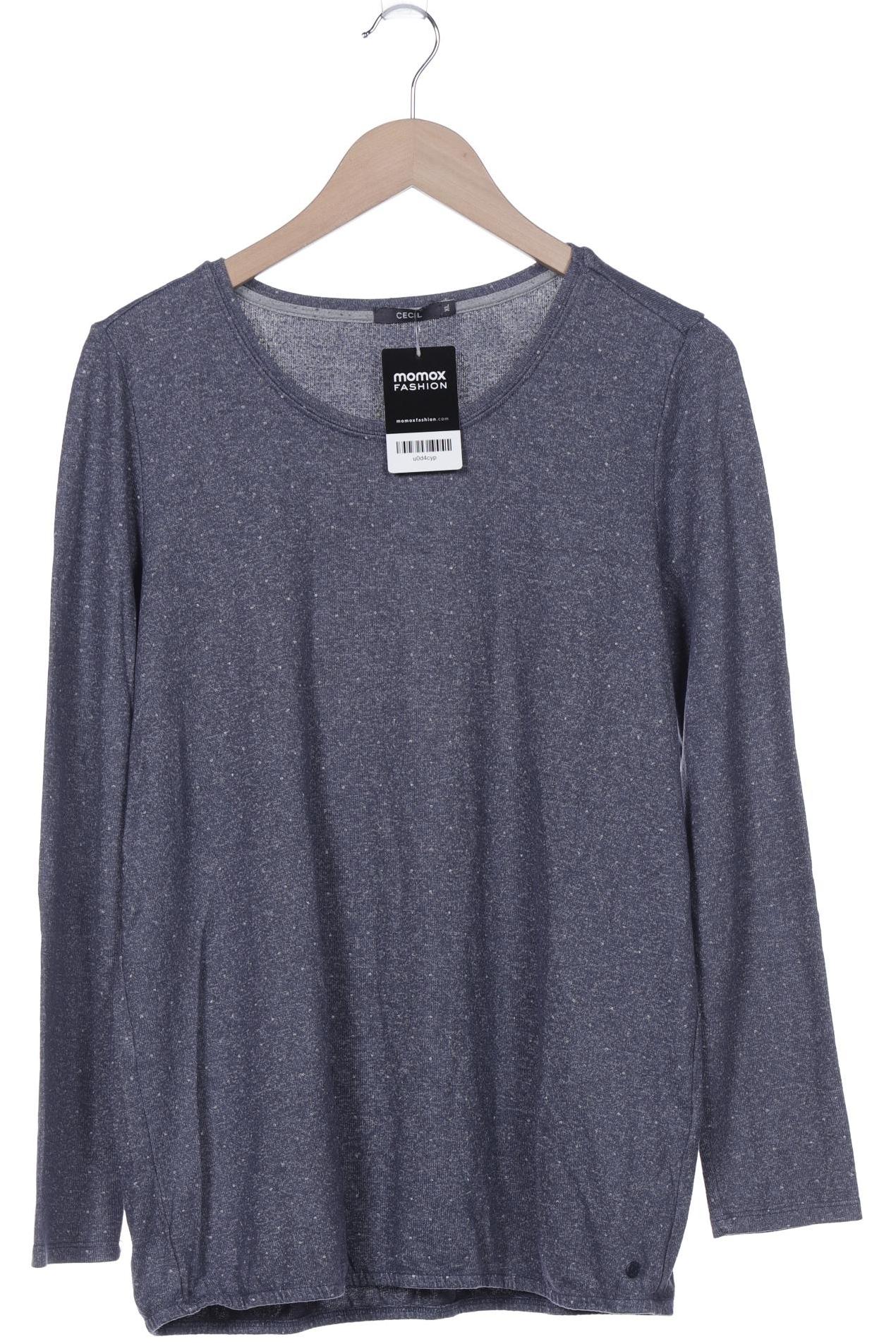 

Cecil Damen Langarmshirt, marineblau, Gr. 44