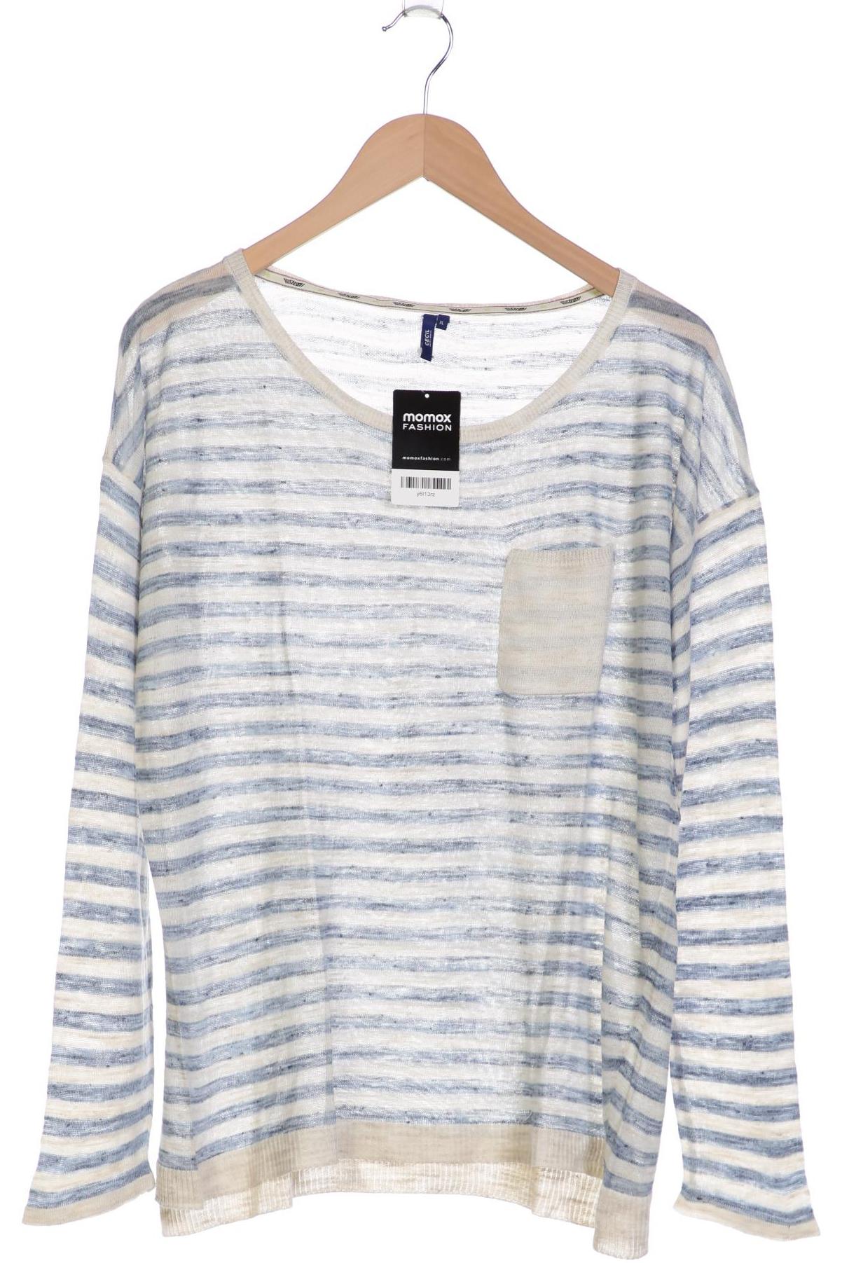 

Cecil Damen Langarmshirt, blau, Gr. 44
