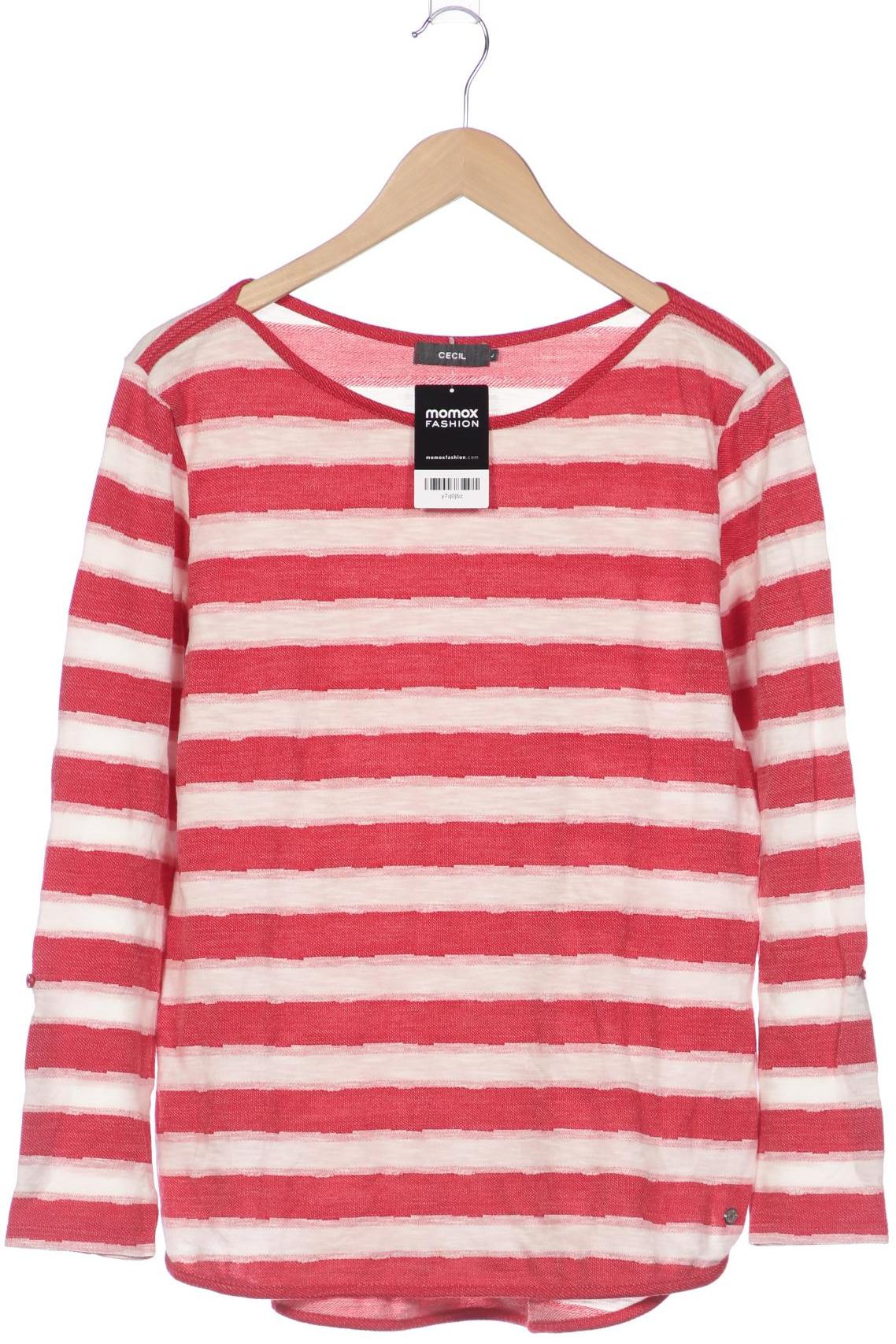 

Cecil Damen Langarmshirt, rot, Gr. 42