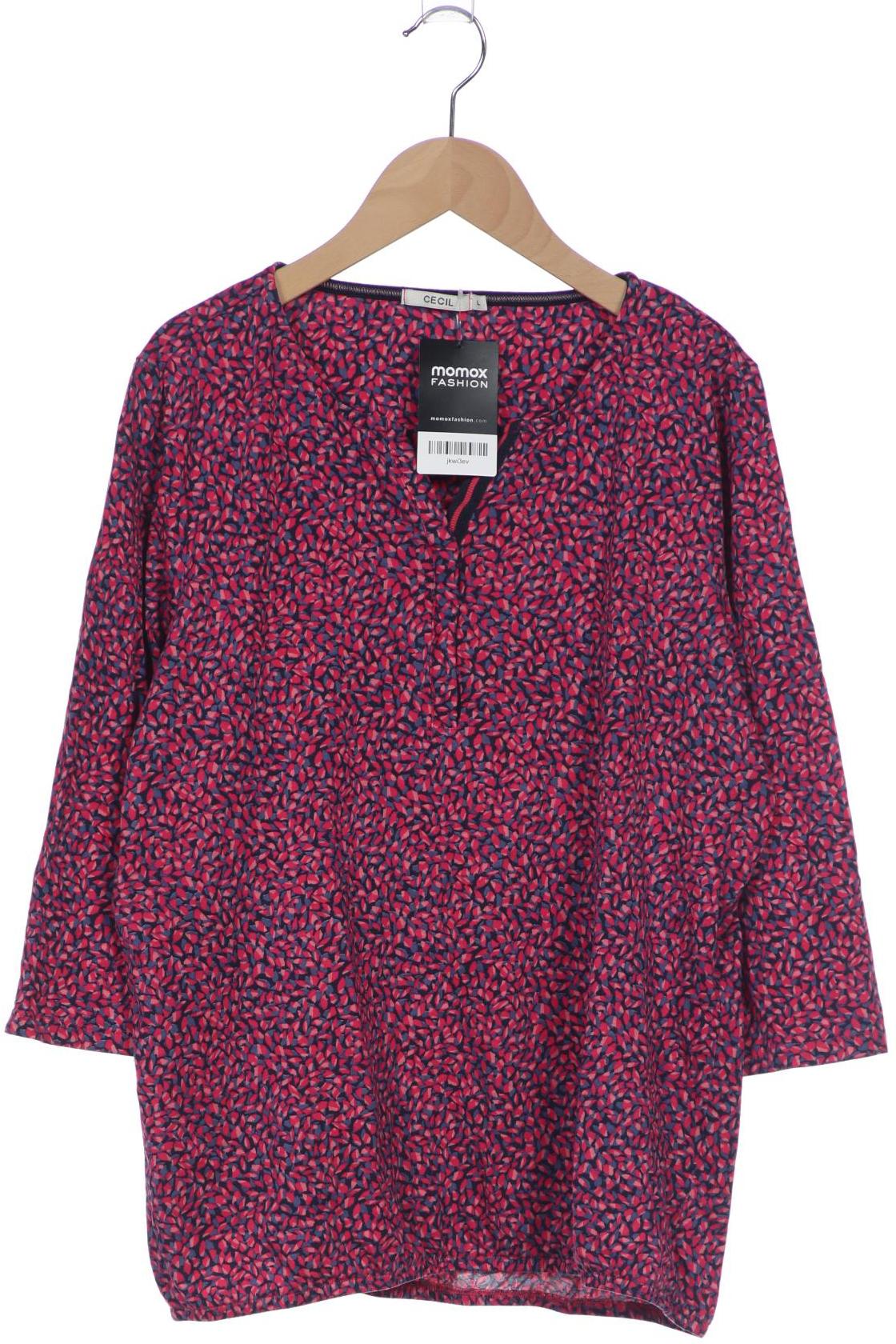 

Cecil Damen Langarmshirt, pink, Gr. 42