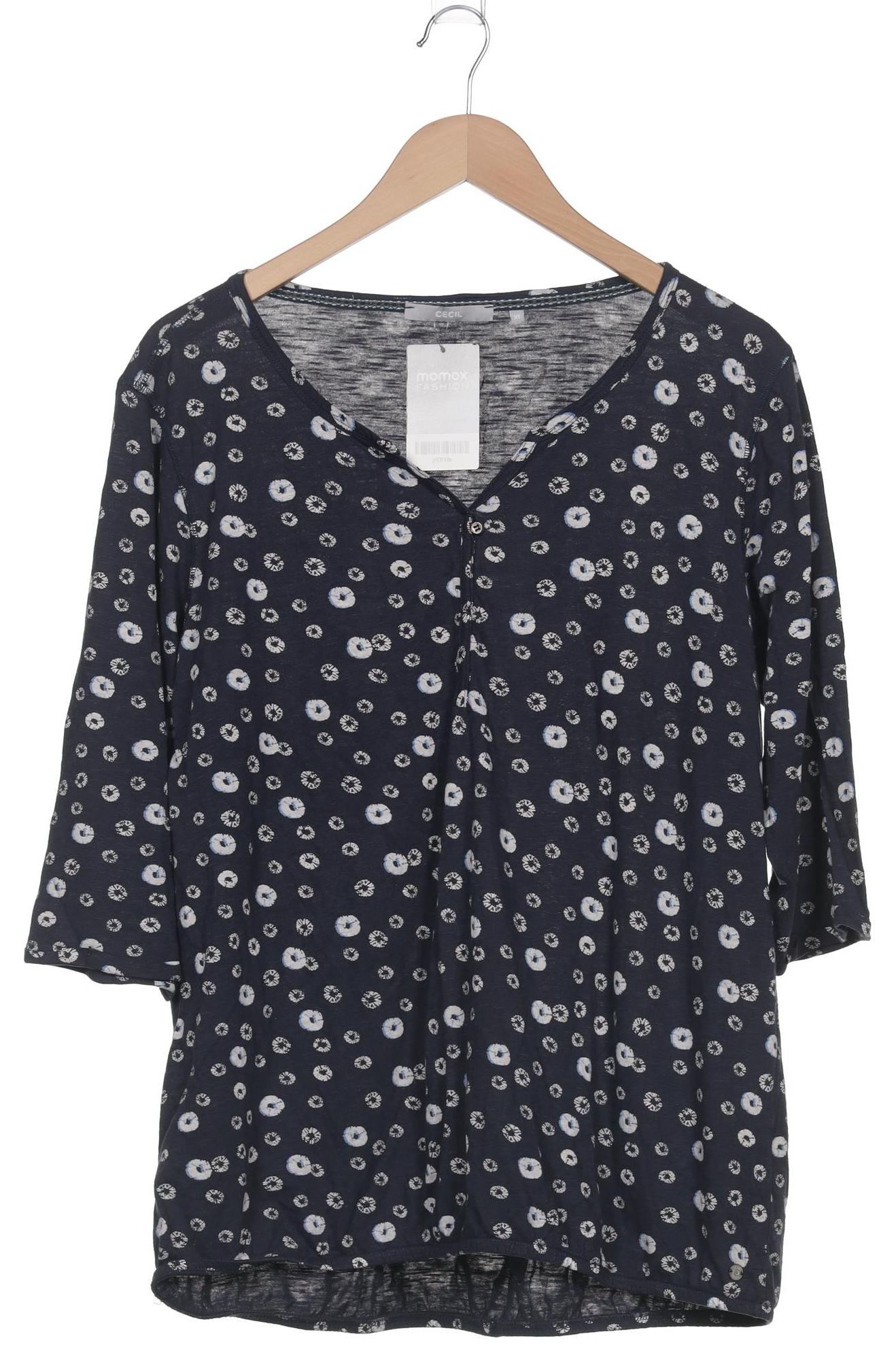 

Cecil Damen Langarmshirt, marineblau, Gr. 44