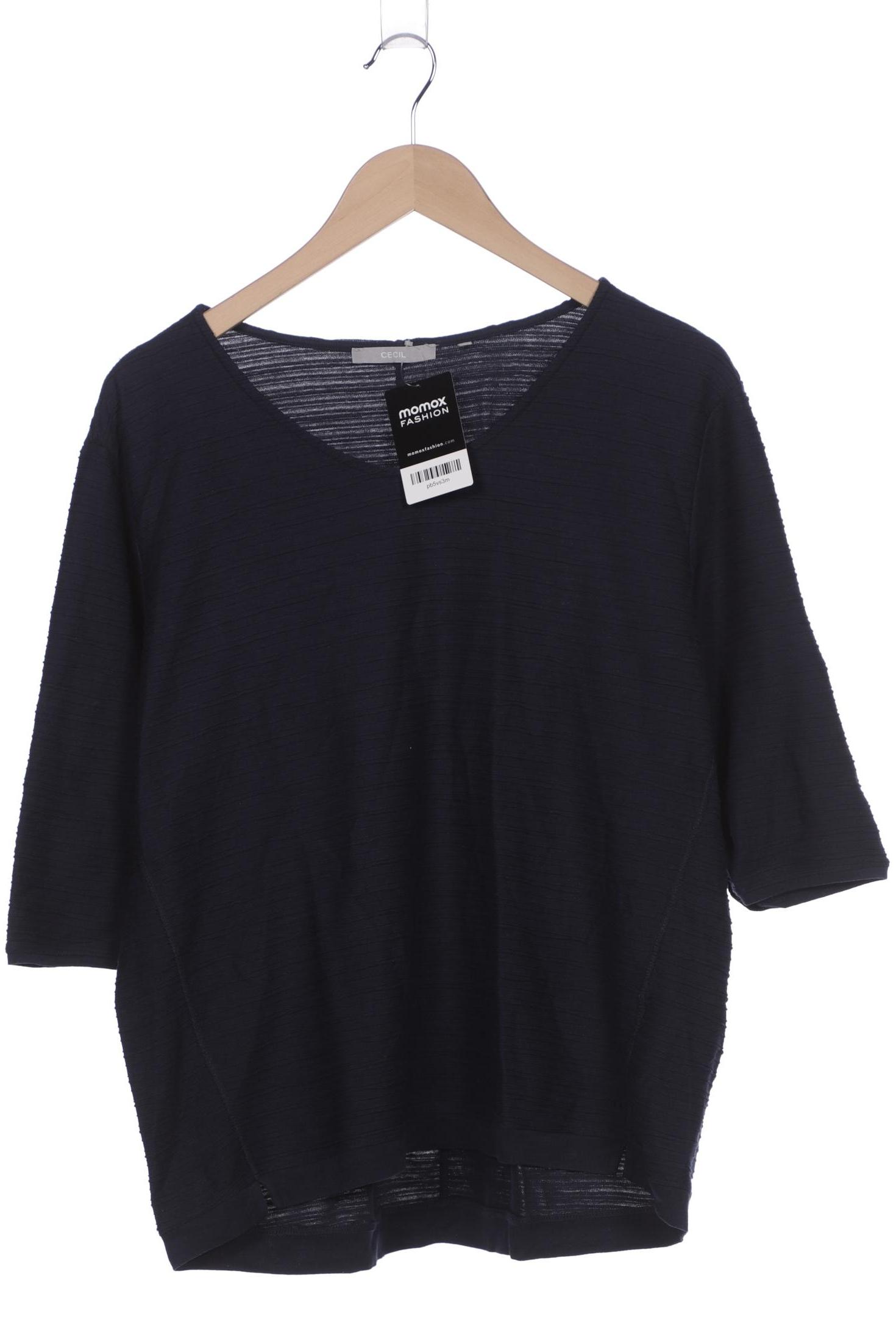 

Cecil Damen Langarmshirt, marineblau, Gr. 42