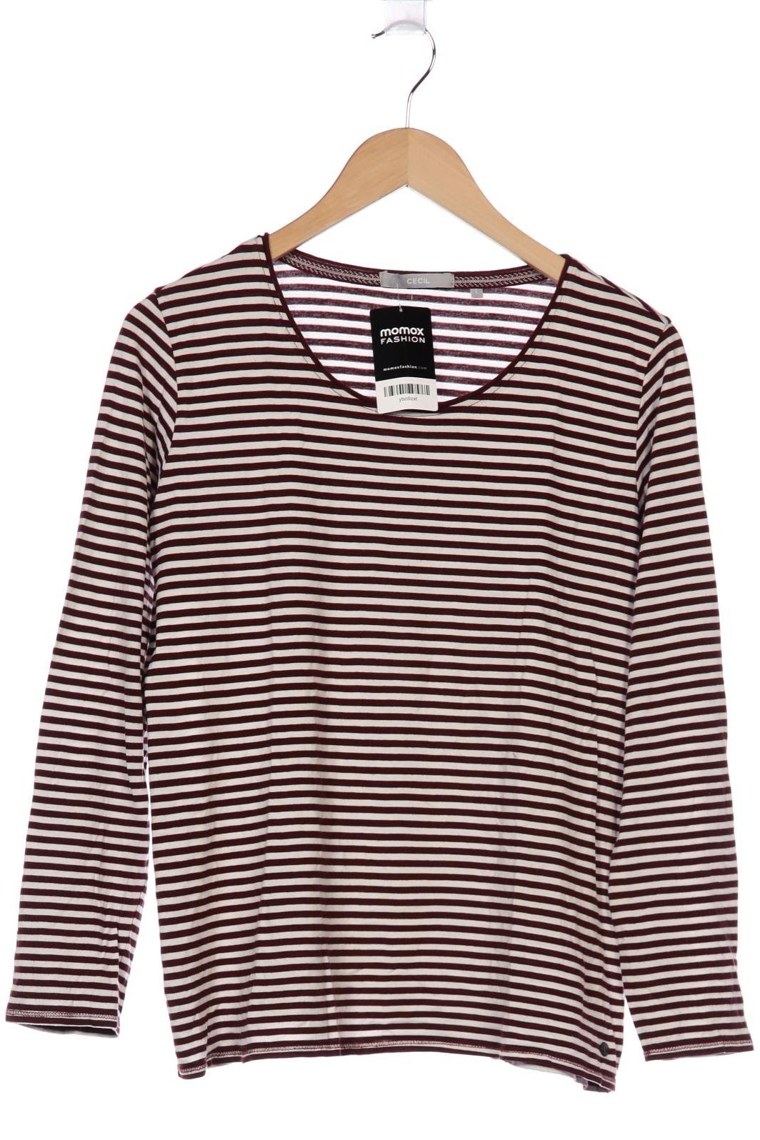 

Cecil Damen Langarmshirt, bordeaux, Gr. 42