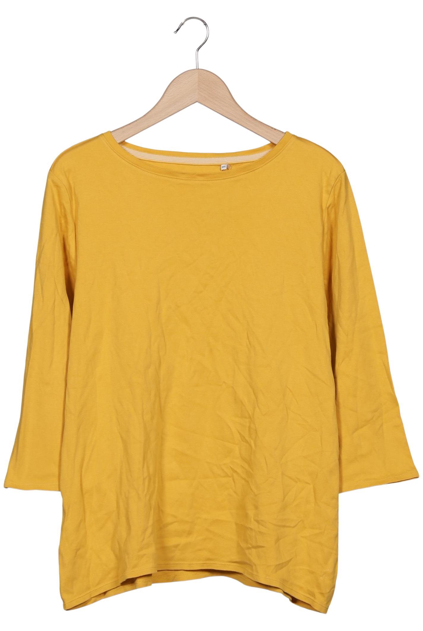 

Cecil Damen Langarmshirt, gelb, Gr. 46