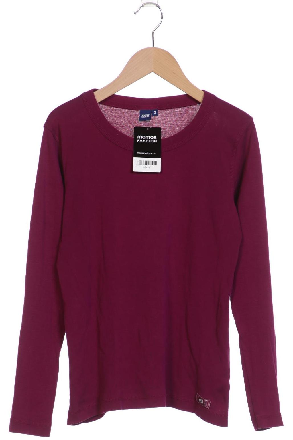 

Cecil Damen Langarmshirt, pink, Gr. 36