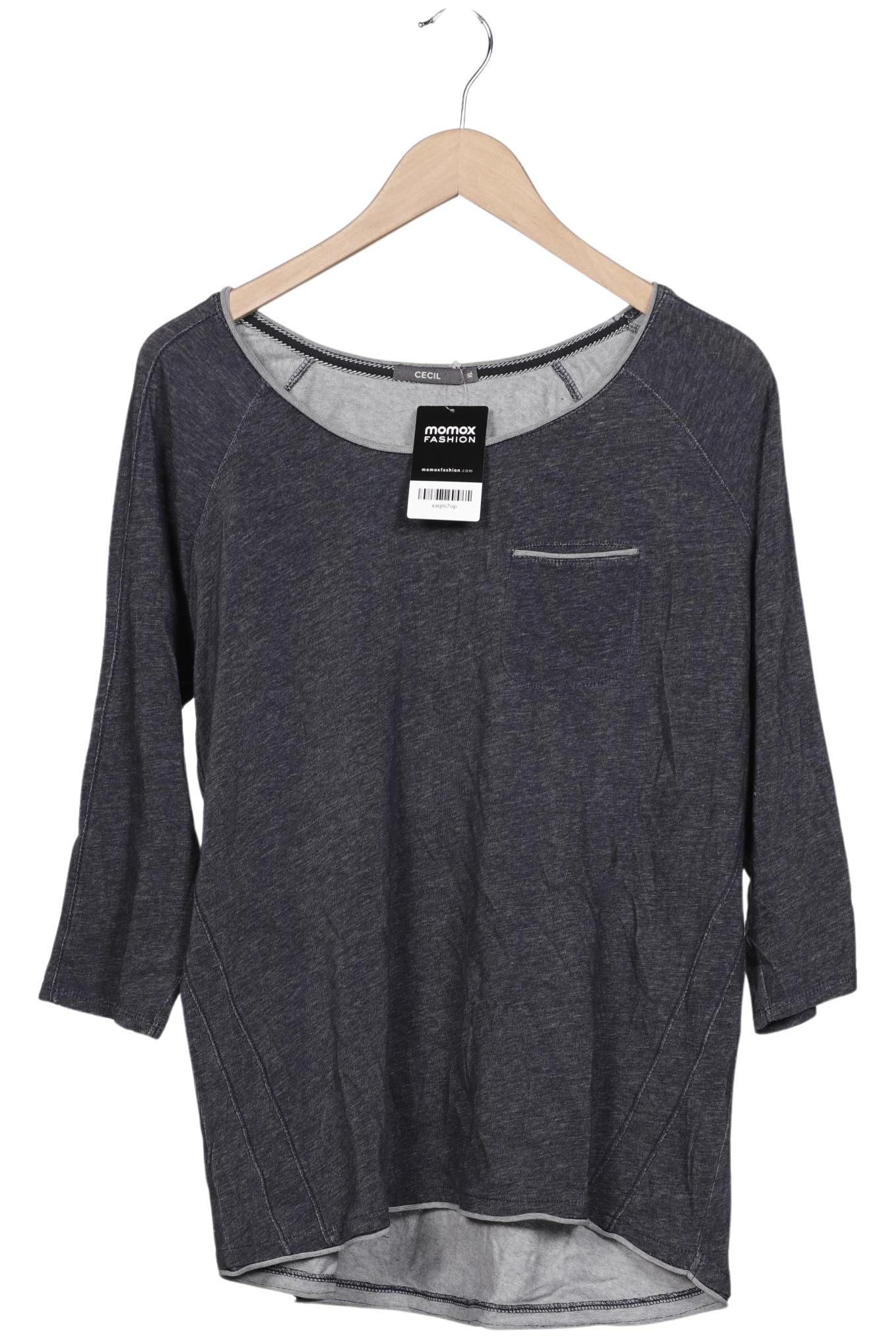 

Cecil Damen Langarmshirt, marineblau, Gr. 44